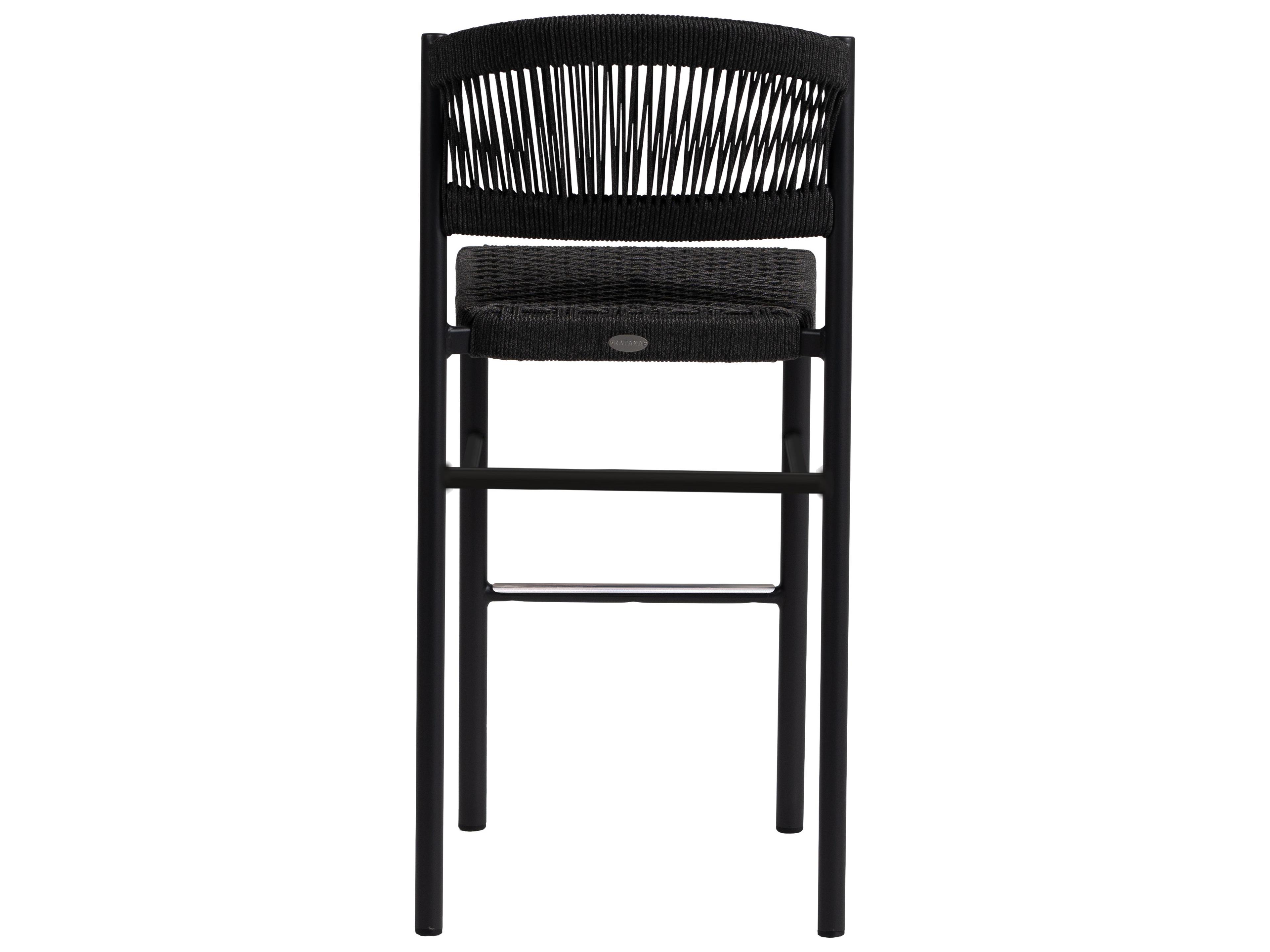 Ratana Naples Aluminum Rope Bar Stool