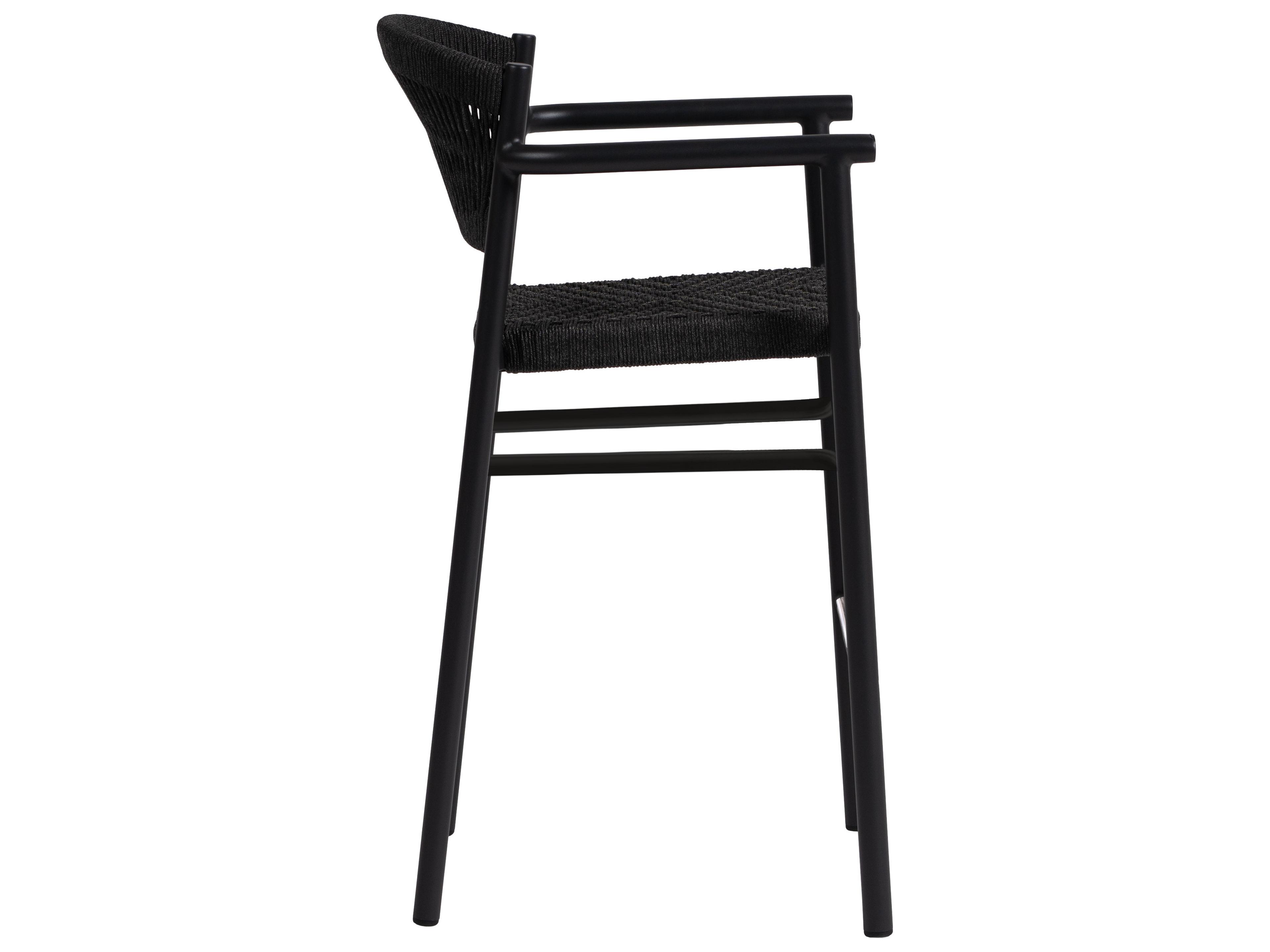 Ratana Naples Aluminum Rope Bar Stool