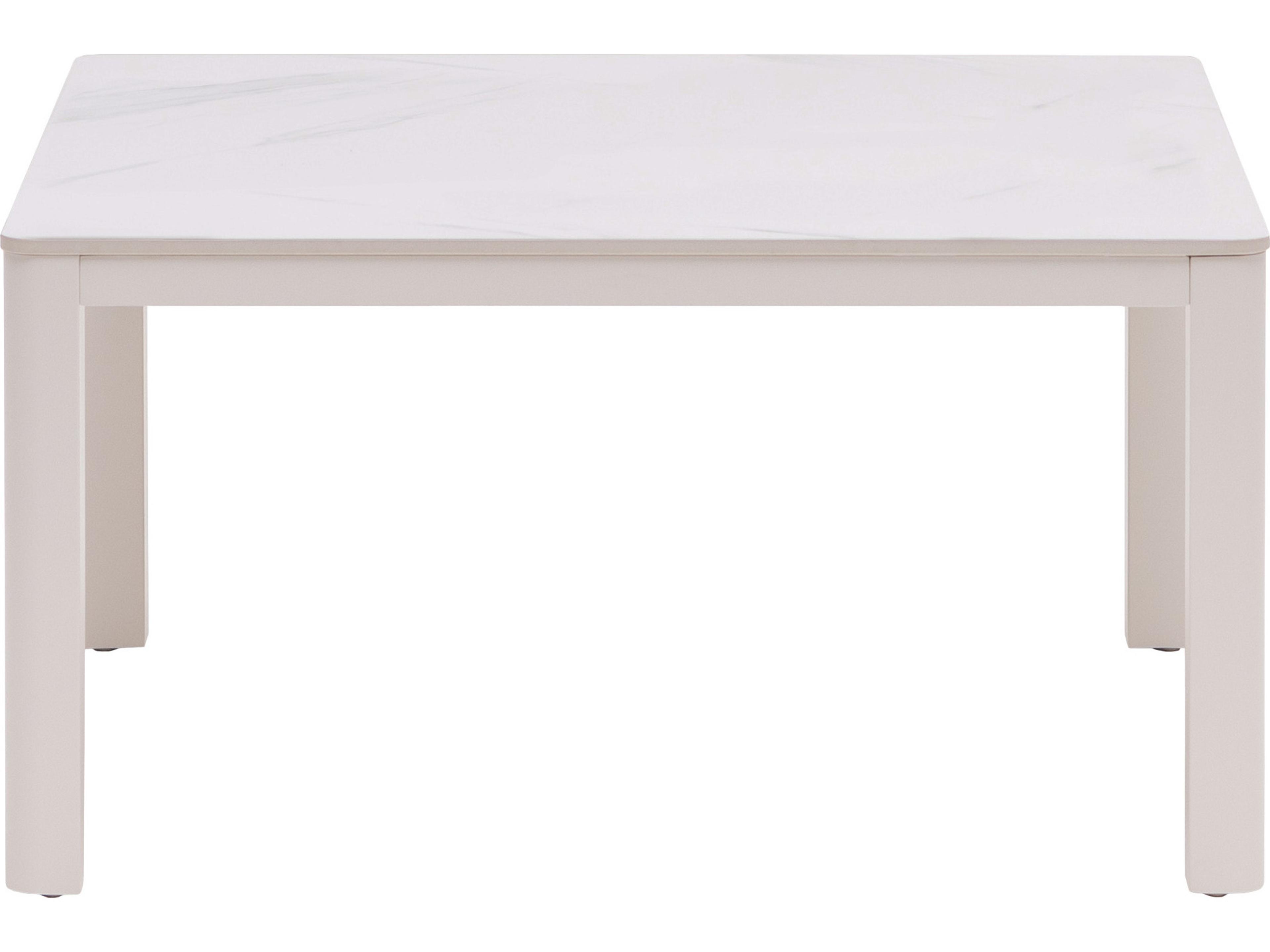 Ratana Hampshire Tables Aluminum Square Coffee Table