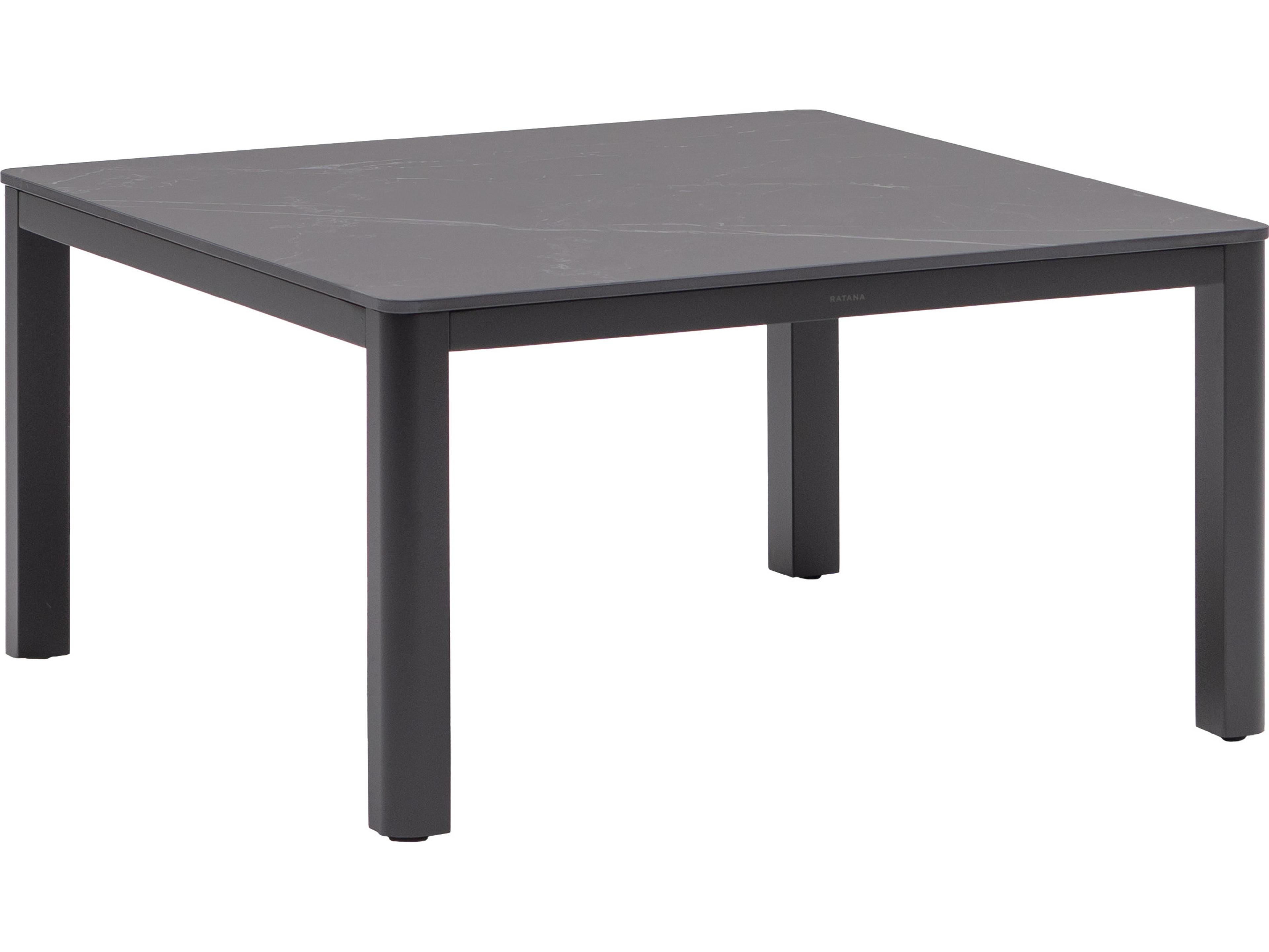 Hampshire Tables Aluminum Square Coffee Table