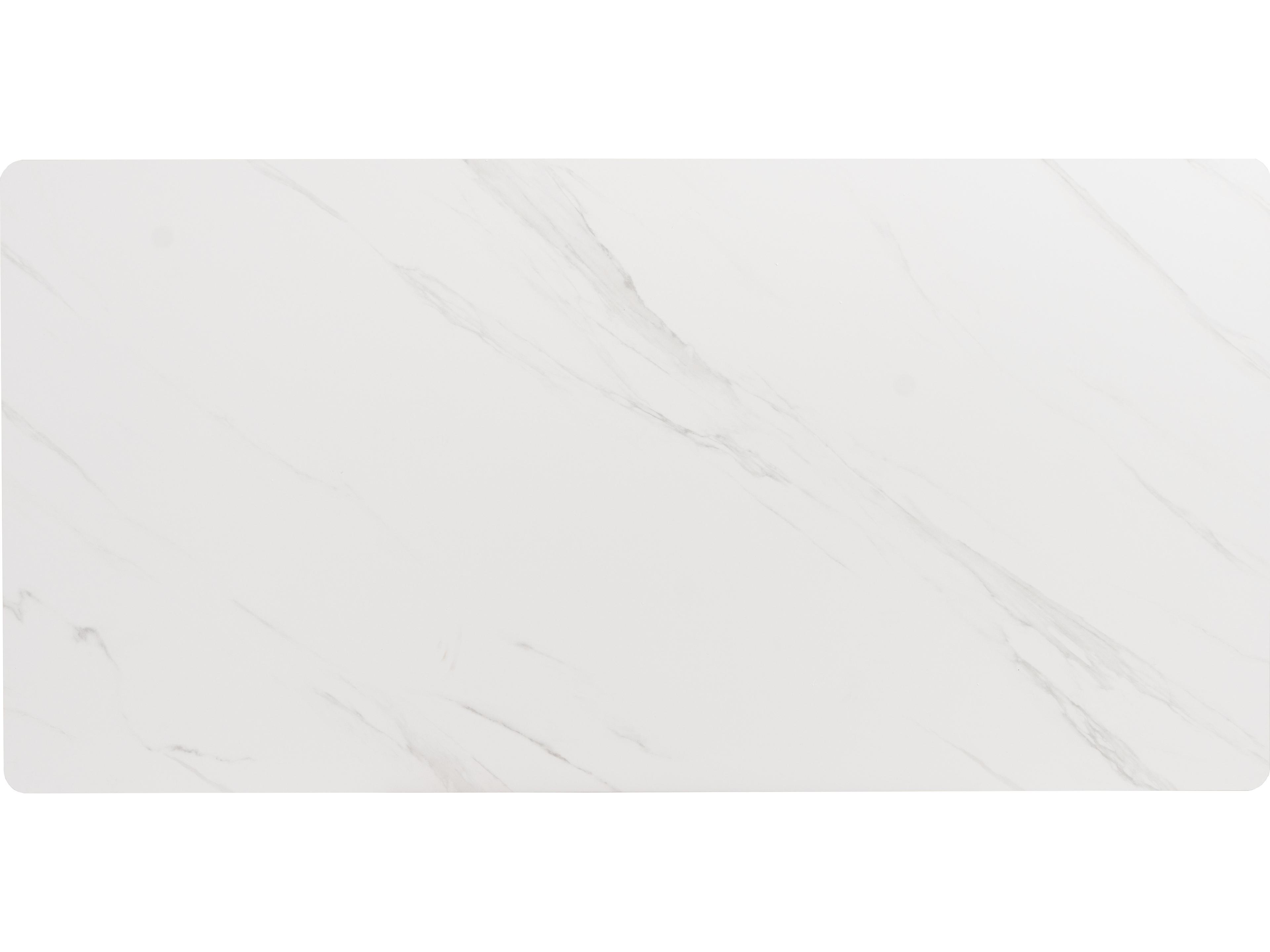 Ratana Hampshire Tables Aluminum Rectangular Umbrella Hole Counter Table