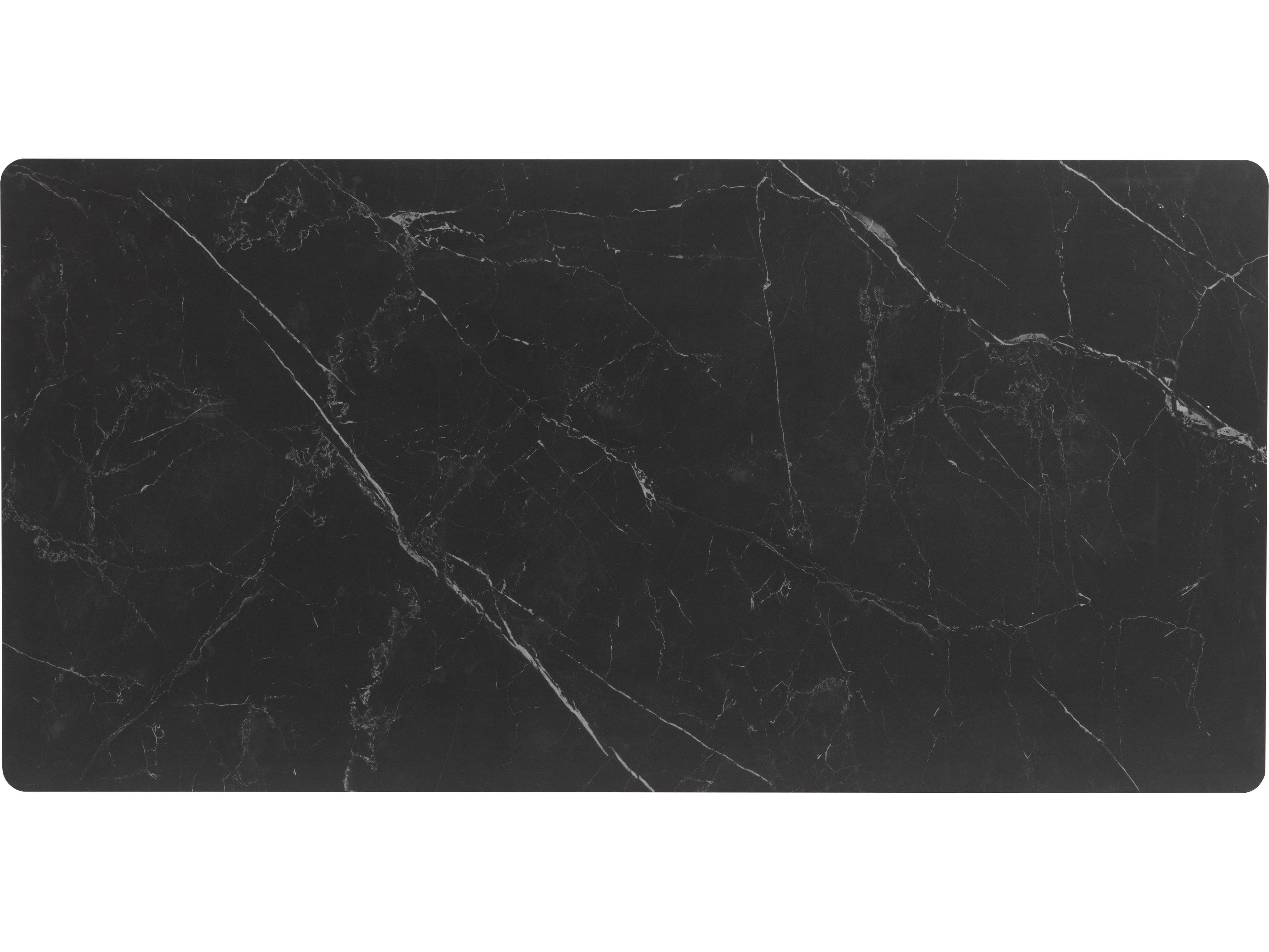 Ratana Hampshire Tables Aluminum Rectangular Umbrella Hole Bar Table