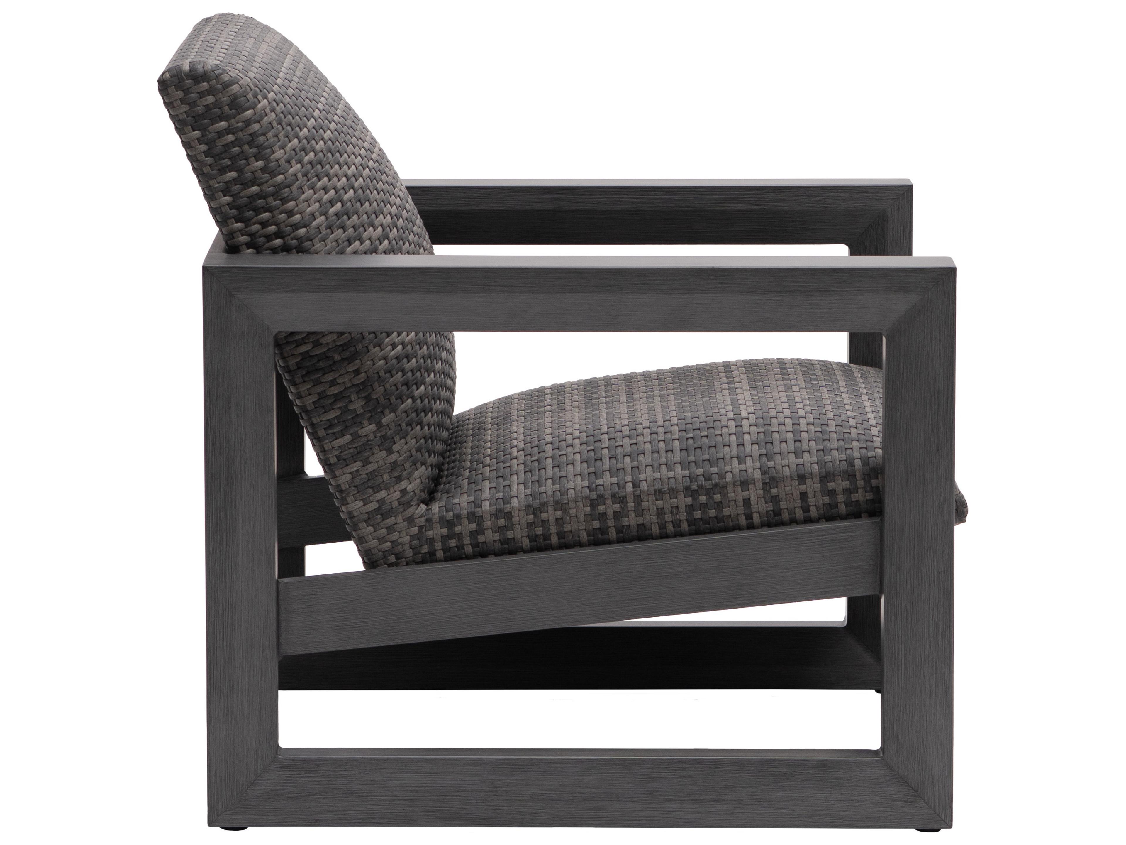 Ratana Bergen Aluminum Wicker Lounge Chair