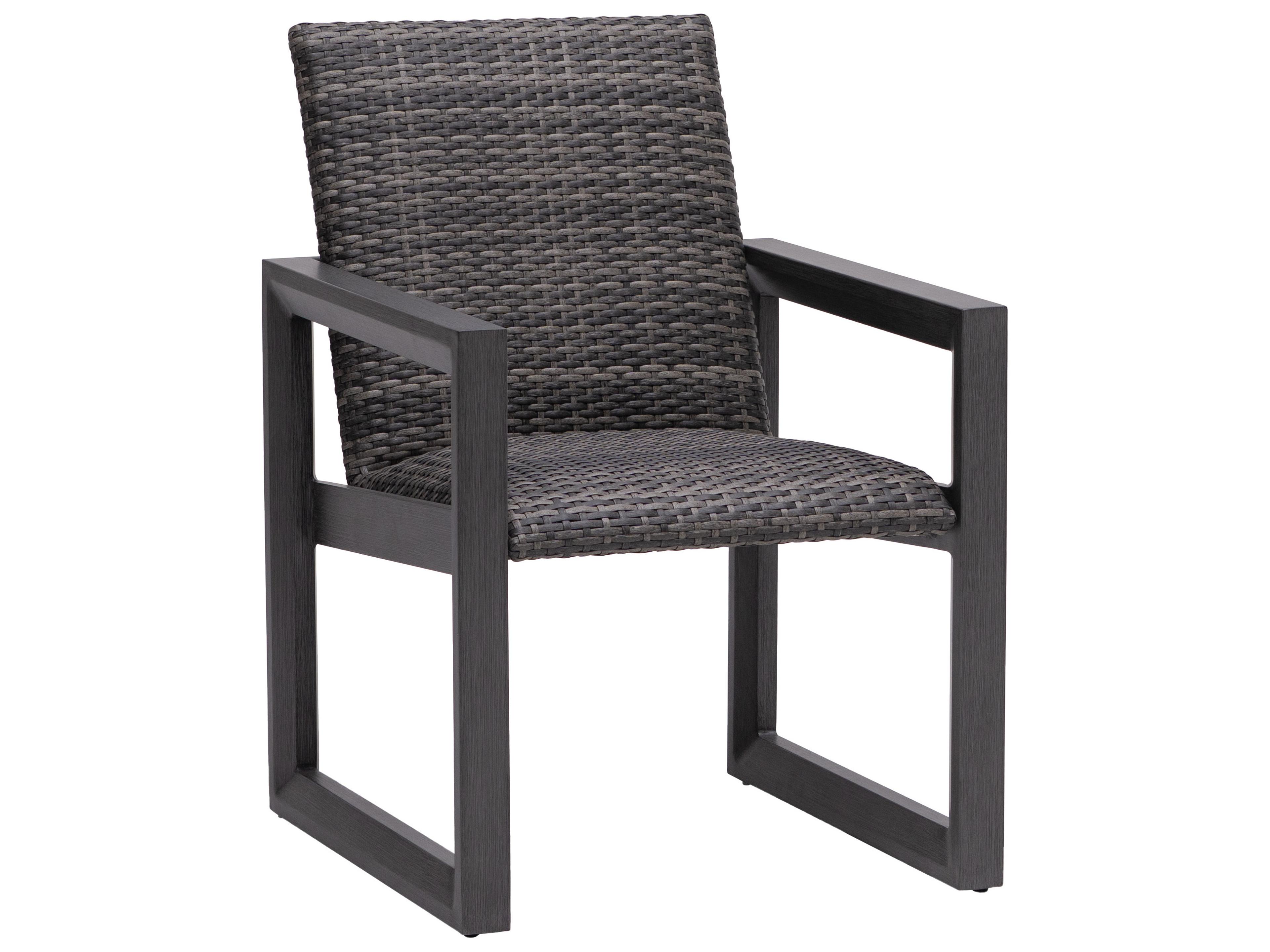Bergen Aluminum Wicker Dining Chair