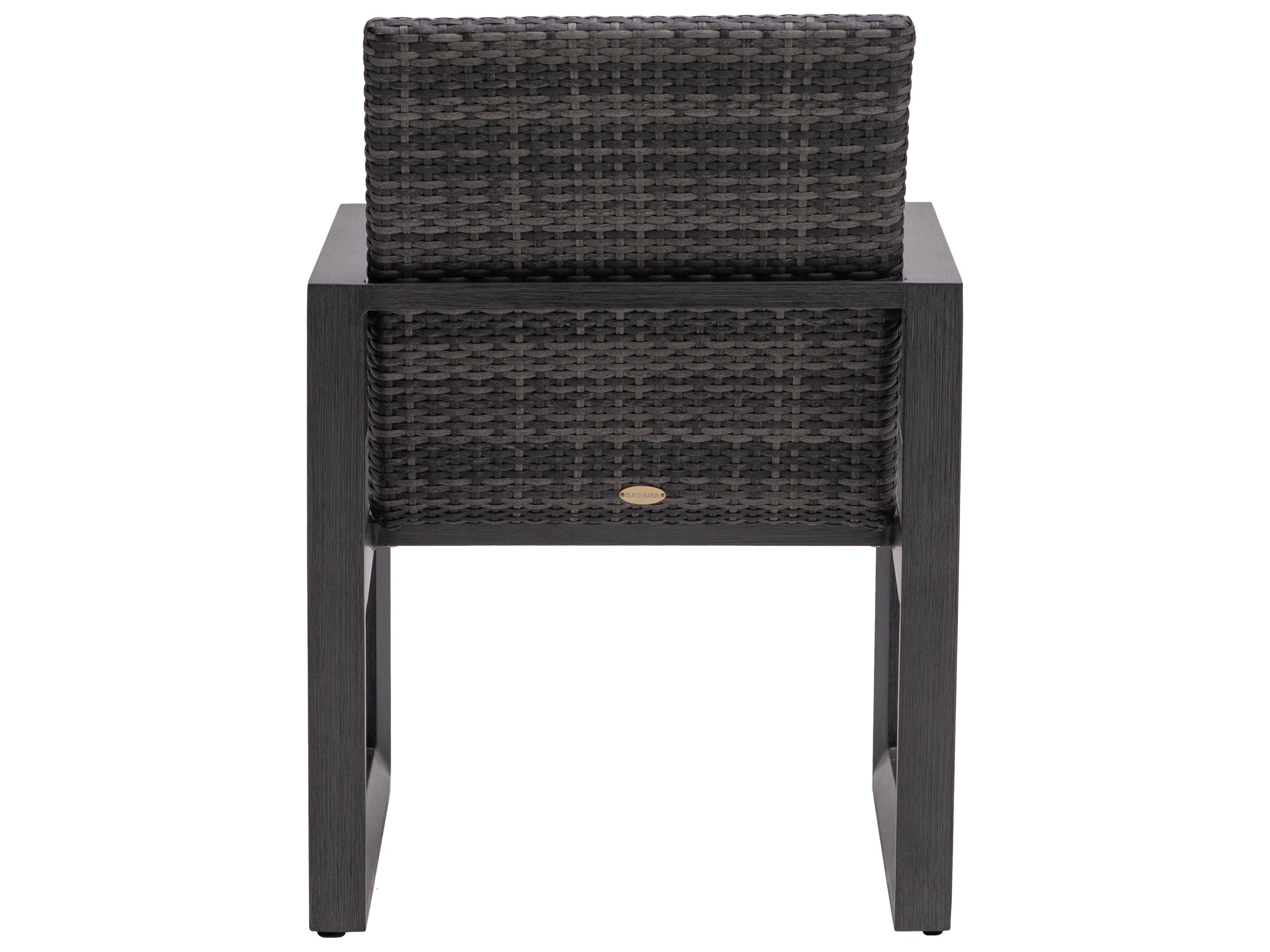 Ratana Bergen Aluminum Wicker Dining Chair