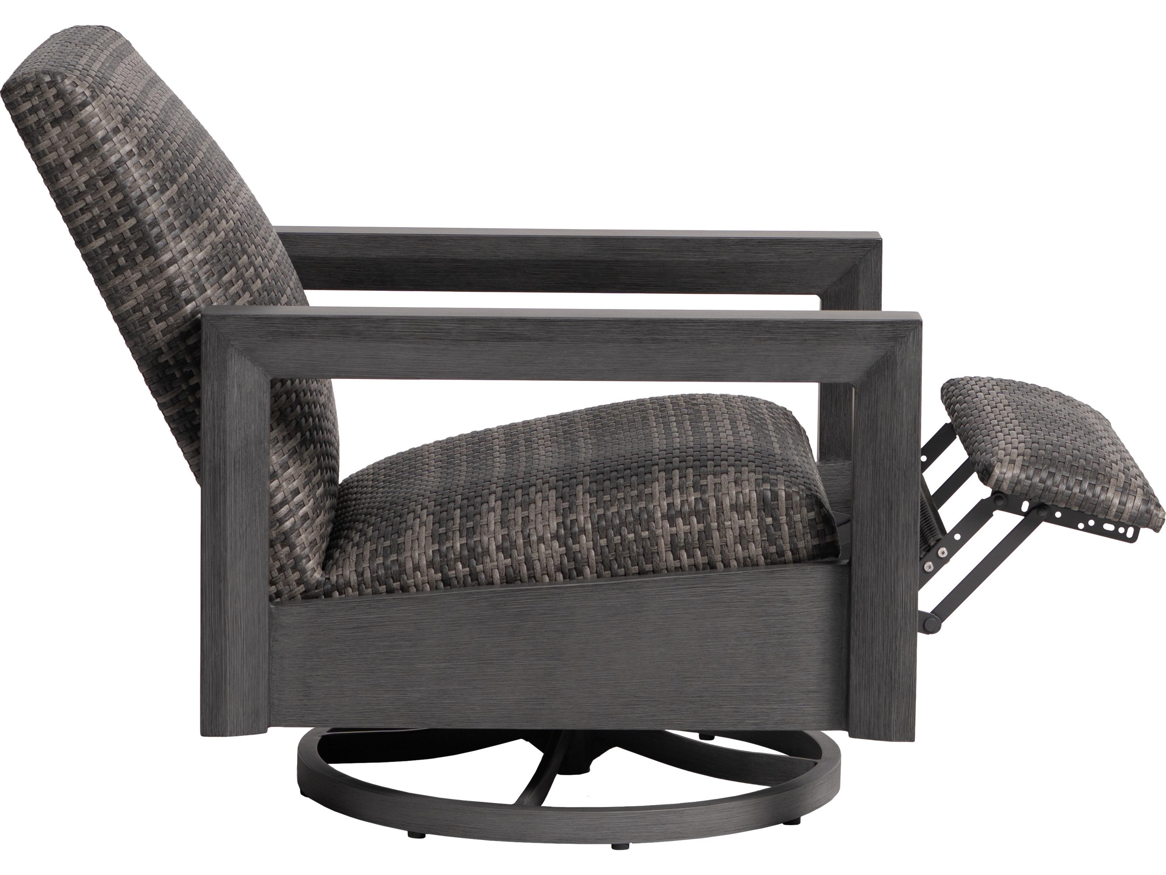 Ratana Bergen Aluminum Wicker Lounge Chair