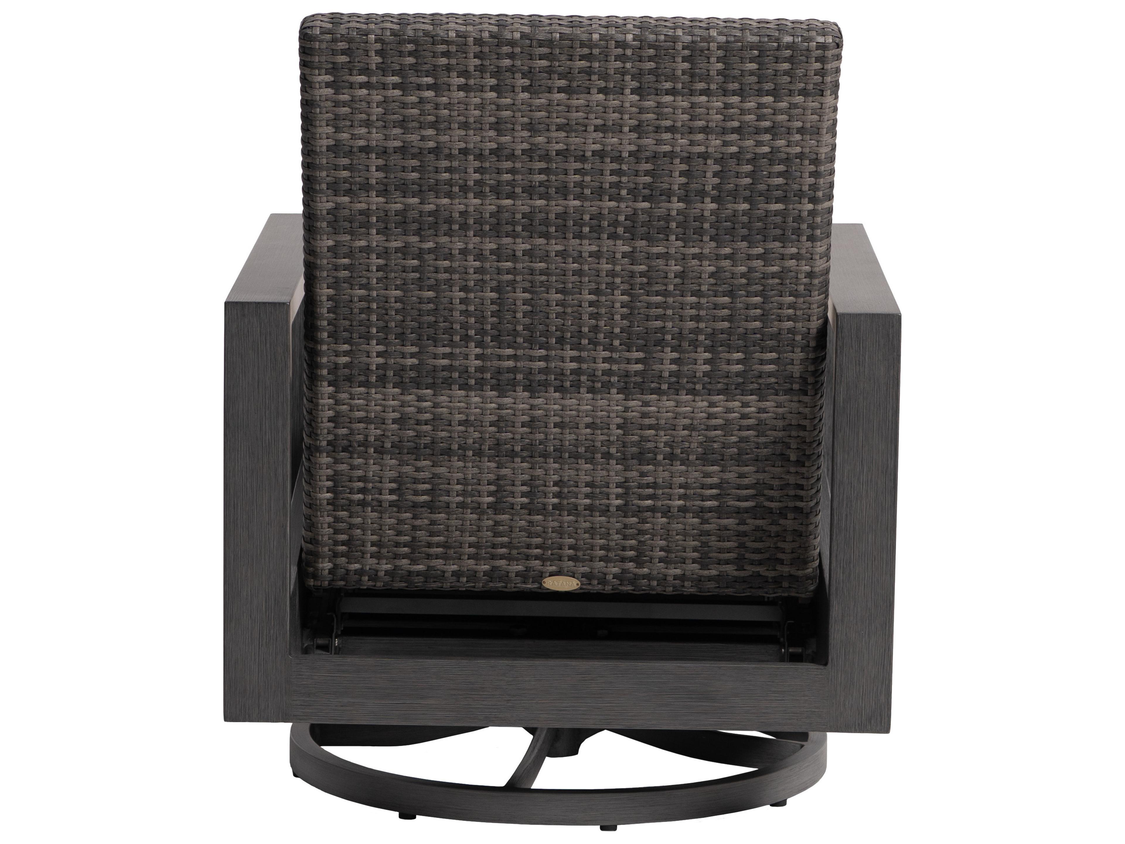 Ratana Bergen Aluminum Wicker Lounge Chair