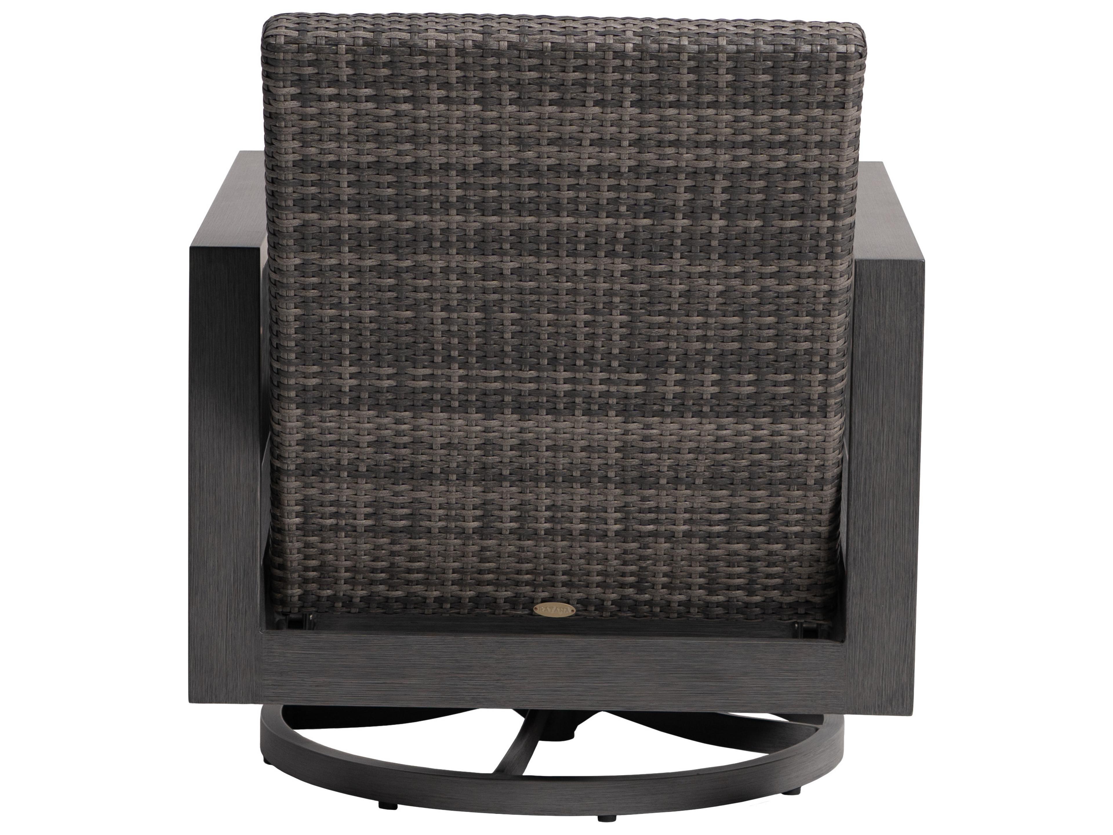 Ratana Bergen Aluminum Wicker Lounge Chair