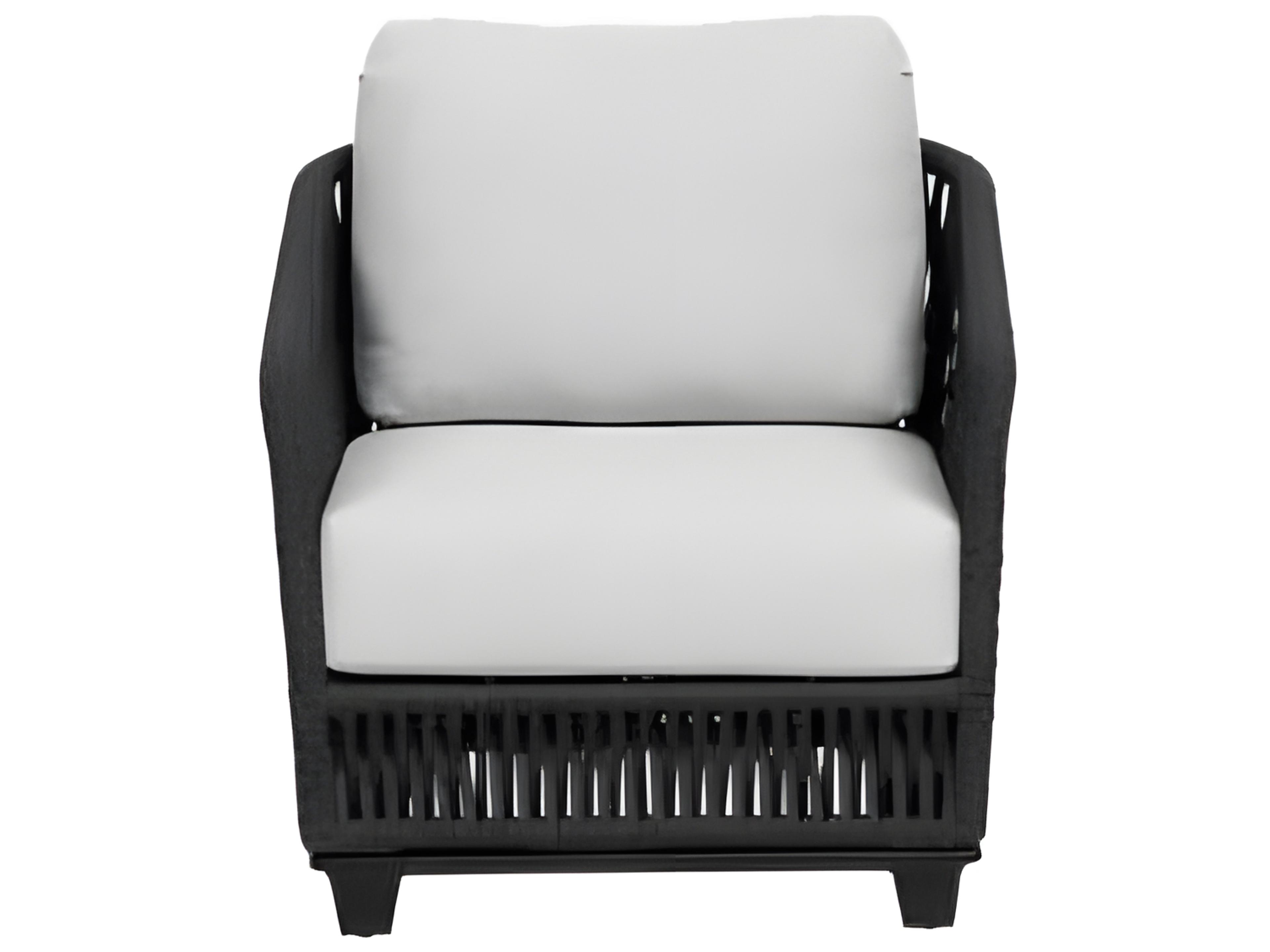 Ratana Gemelli Silver Diva Night Aluminum Cushion Lounge Chair