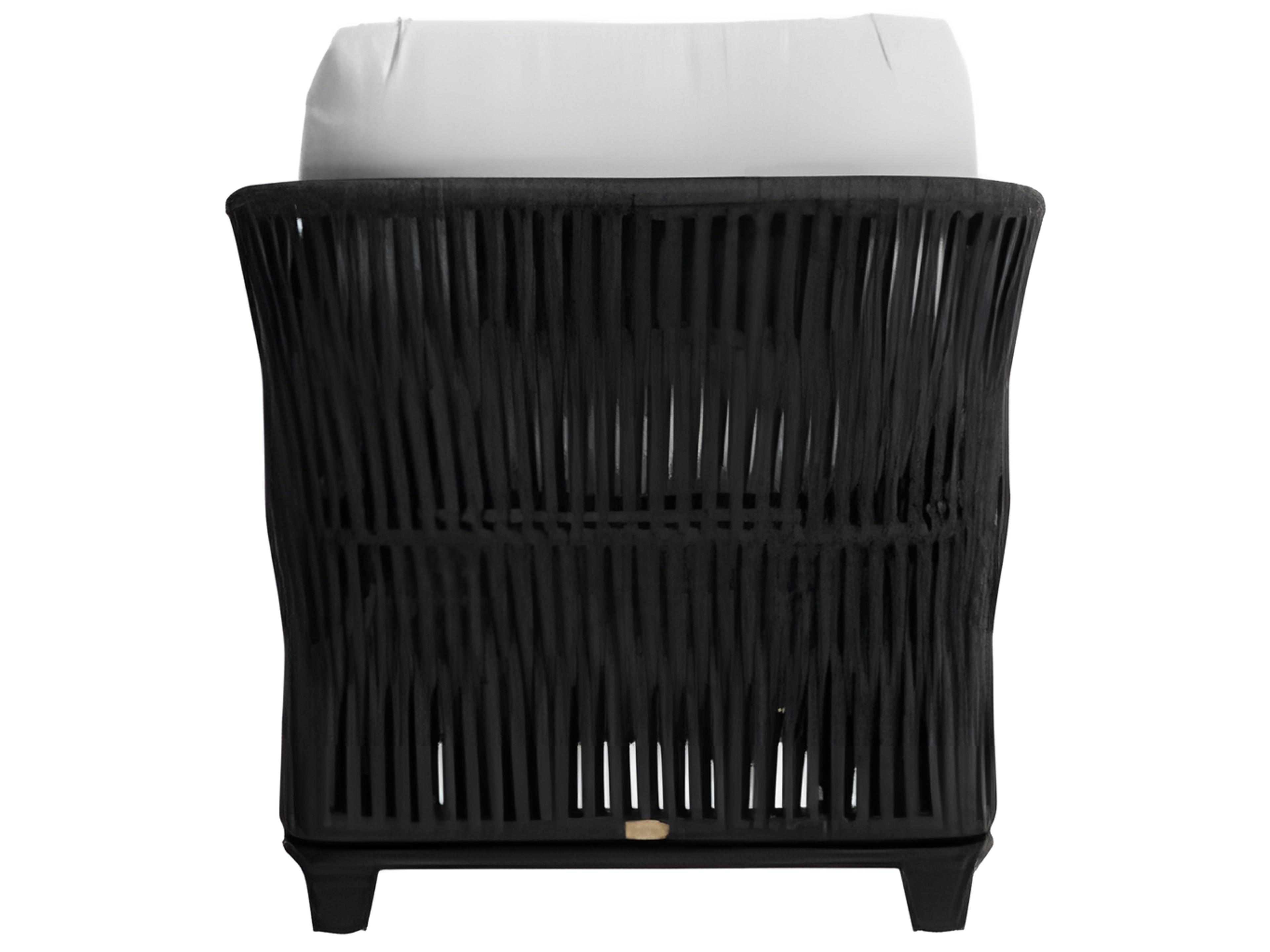 Ratana Gemelli Silver Diva Night Aluminum Cushion Lounge Chair