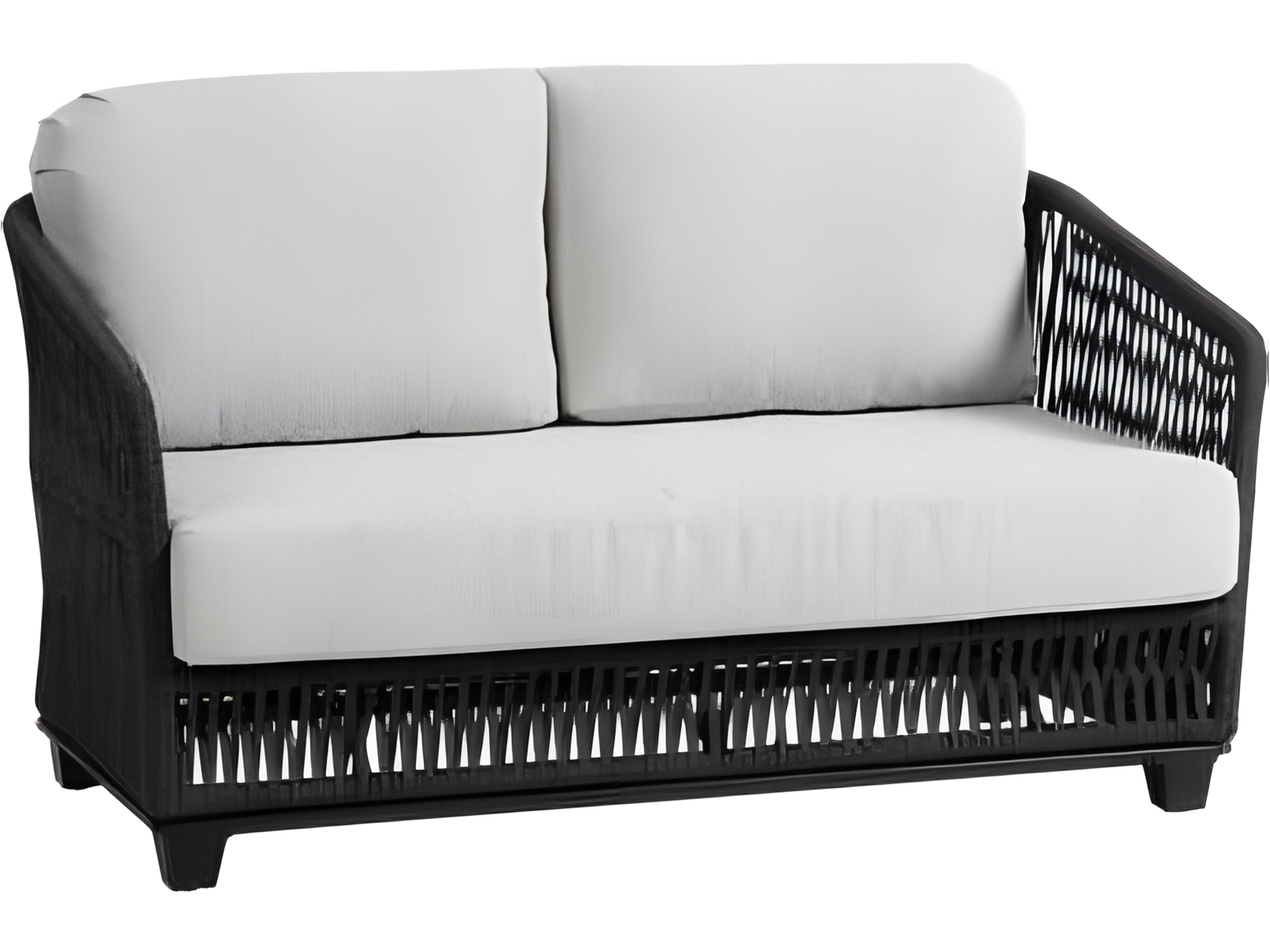 Gemelli Silver Diva Night Aluminum Cushion Loveseat
