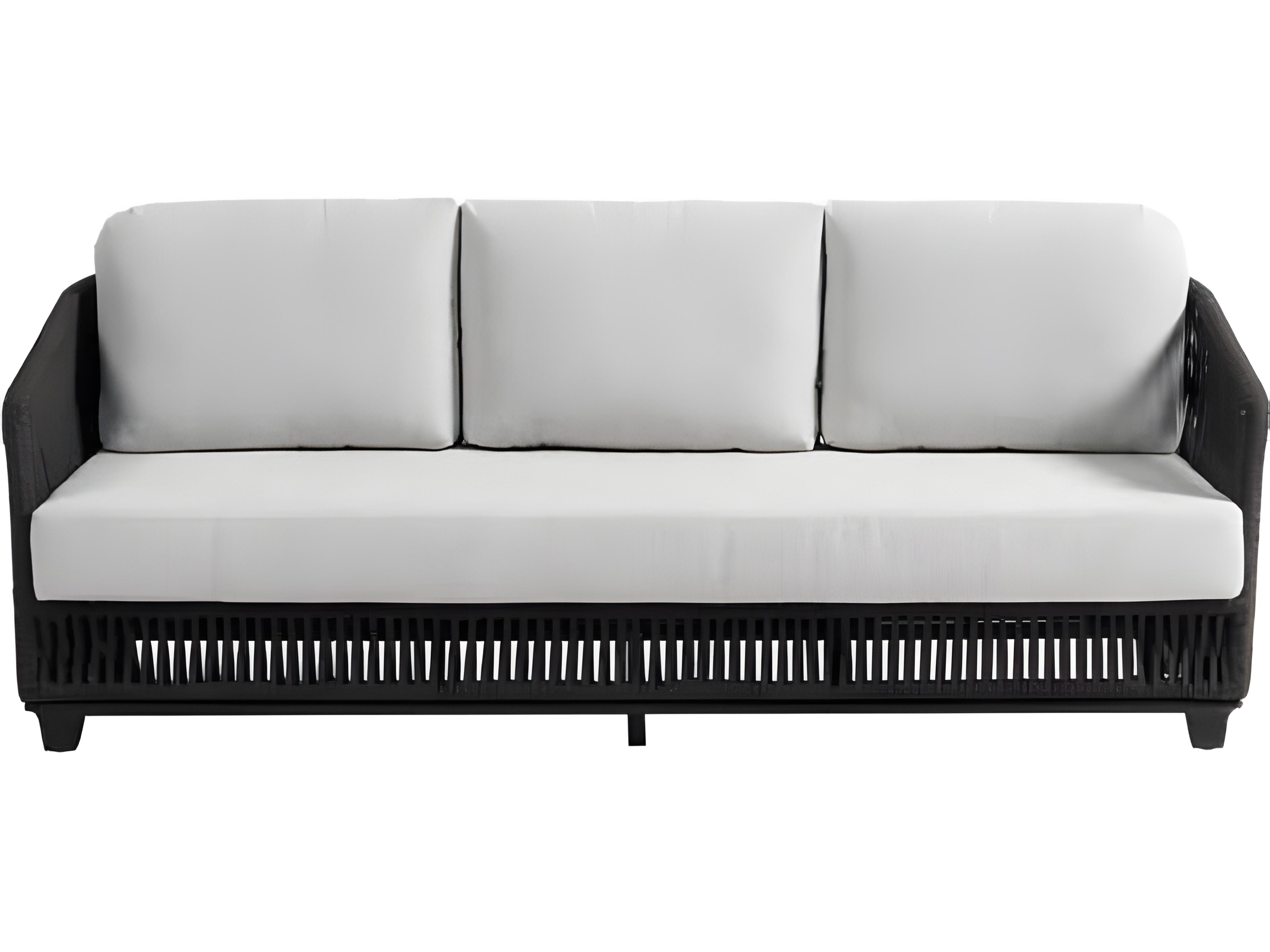 Ratana Gemelli Silver Diva Night Aluminum Cushion Sofa