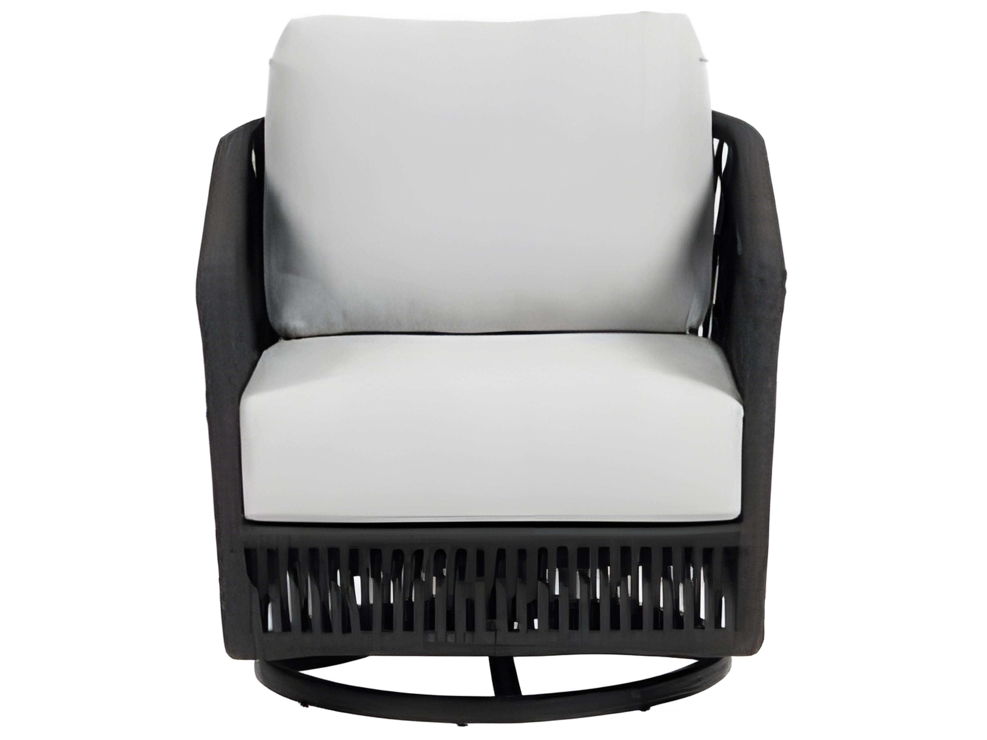 Ratana Gemelli Silver Diva Night Aluminum Cushion Lounge Chair