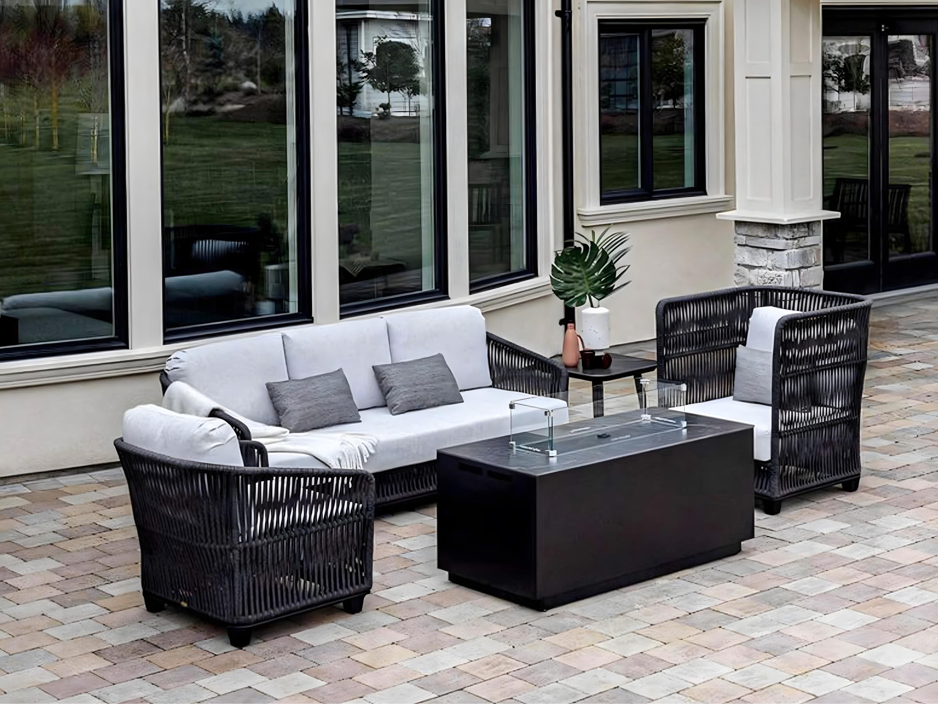 Ratana Gemelli Silver Diva Night Aluminum Cushion Lounge Chair