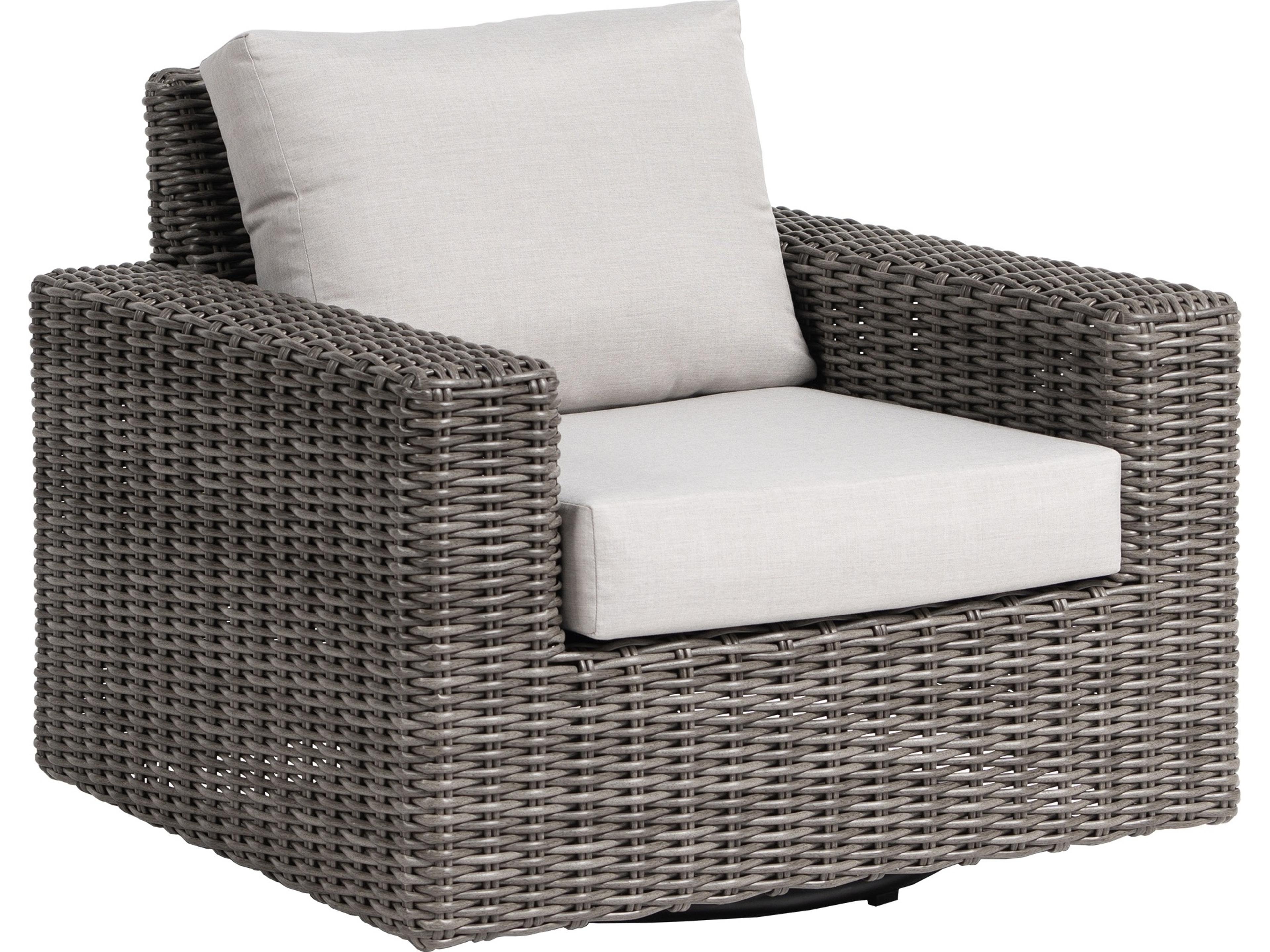 Mission Hill Wicker Cushion Lounge Chair