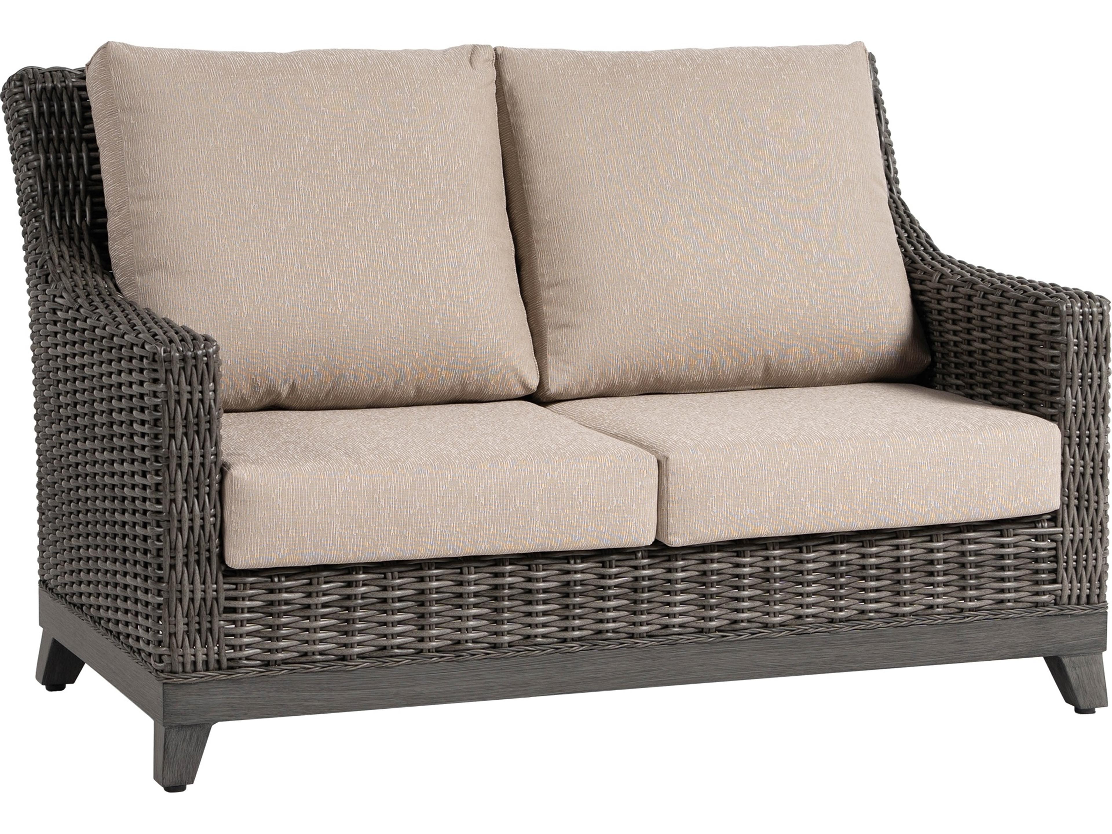 Budapest Wicker Cushion Loveseat