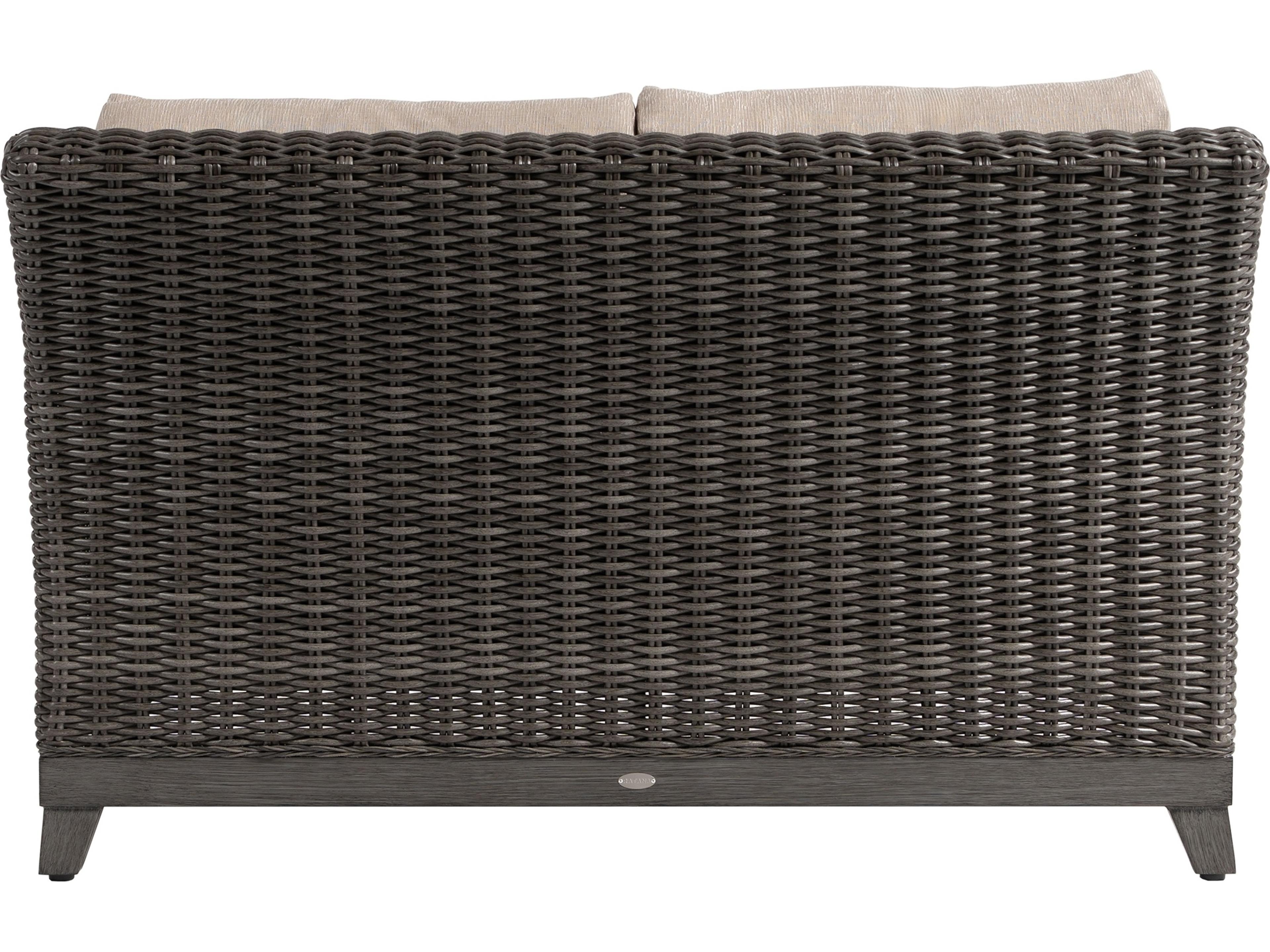 Ratana Budapest Wicker Cushion Loveseat