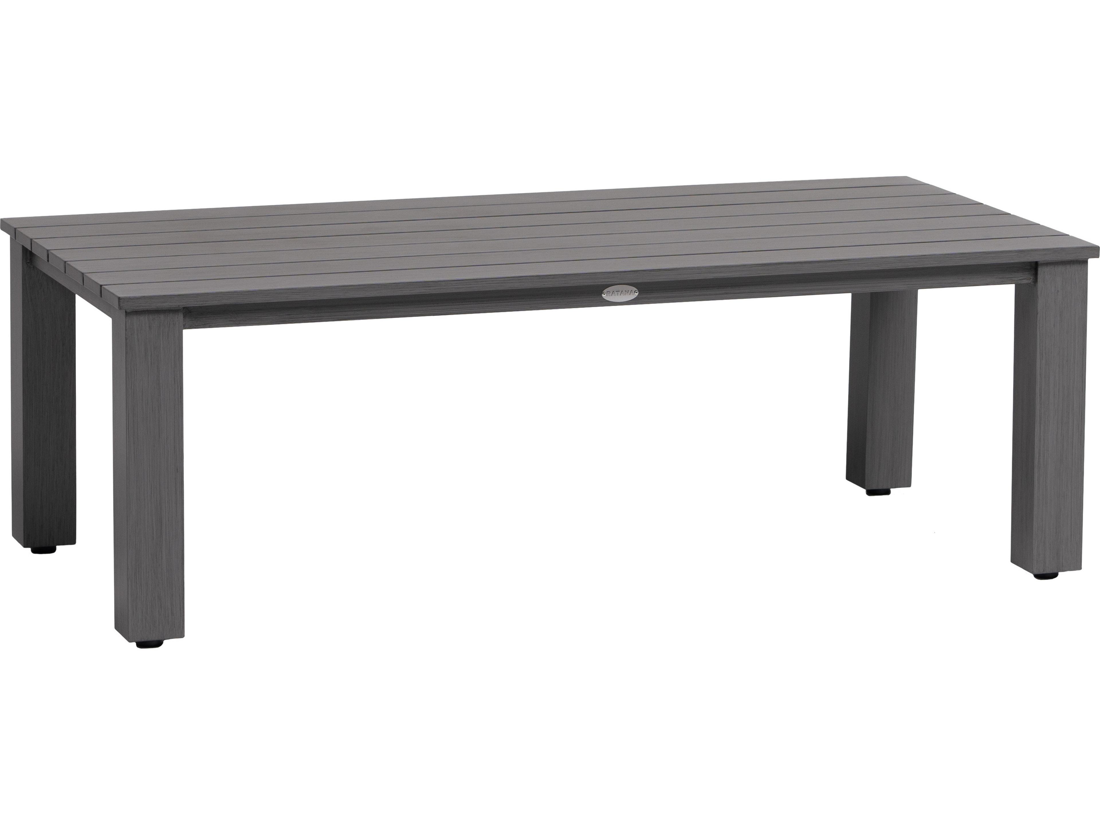 Sunbury Tables Aluminum Rectangular Coffee Table