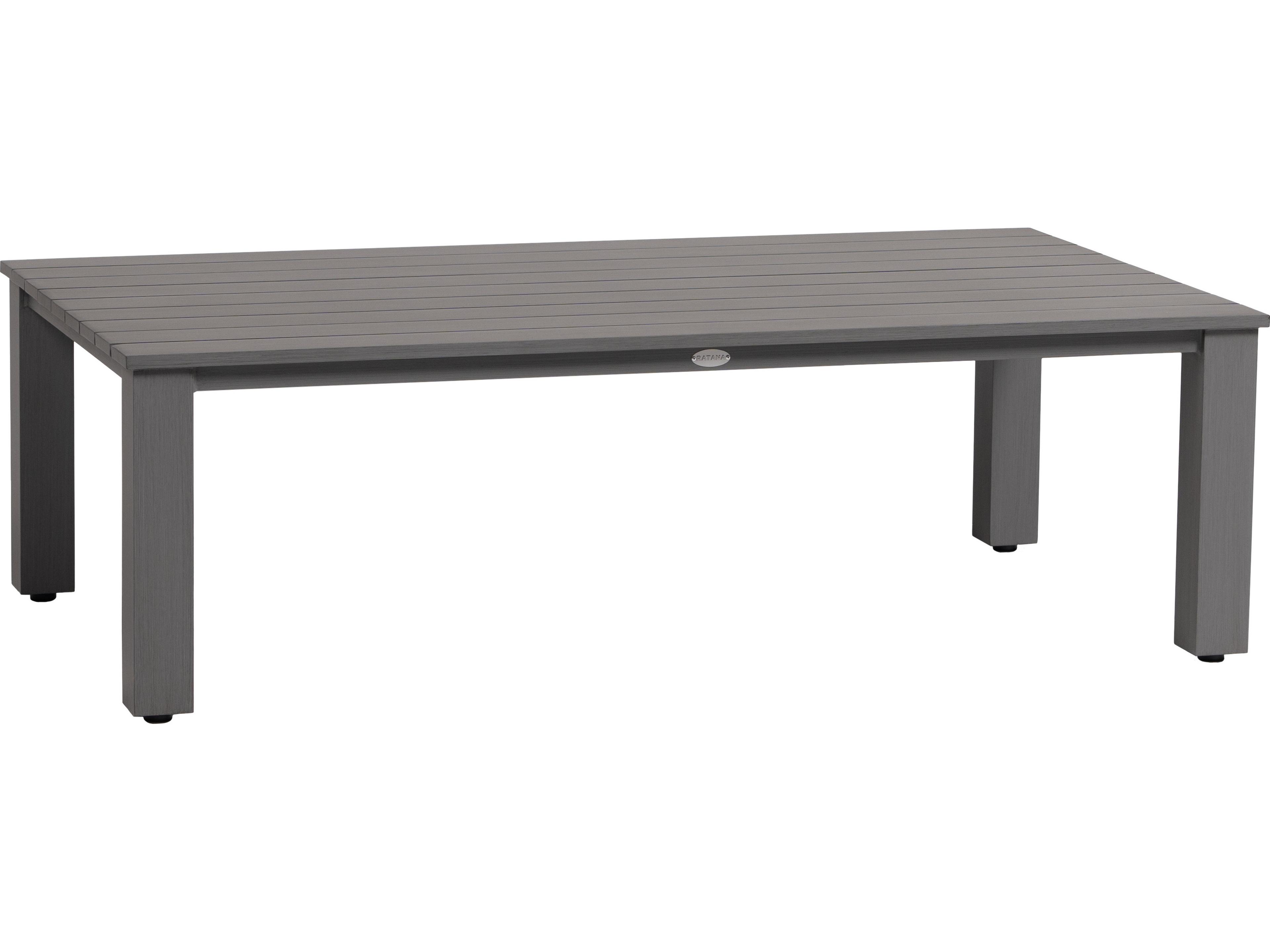Ratana Sunbury Tables Aluminum Rectangular Coffee Table
