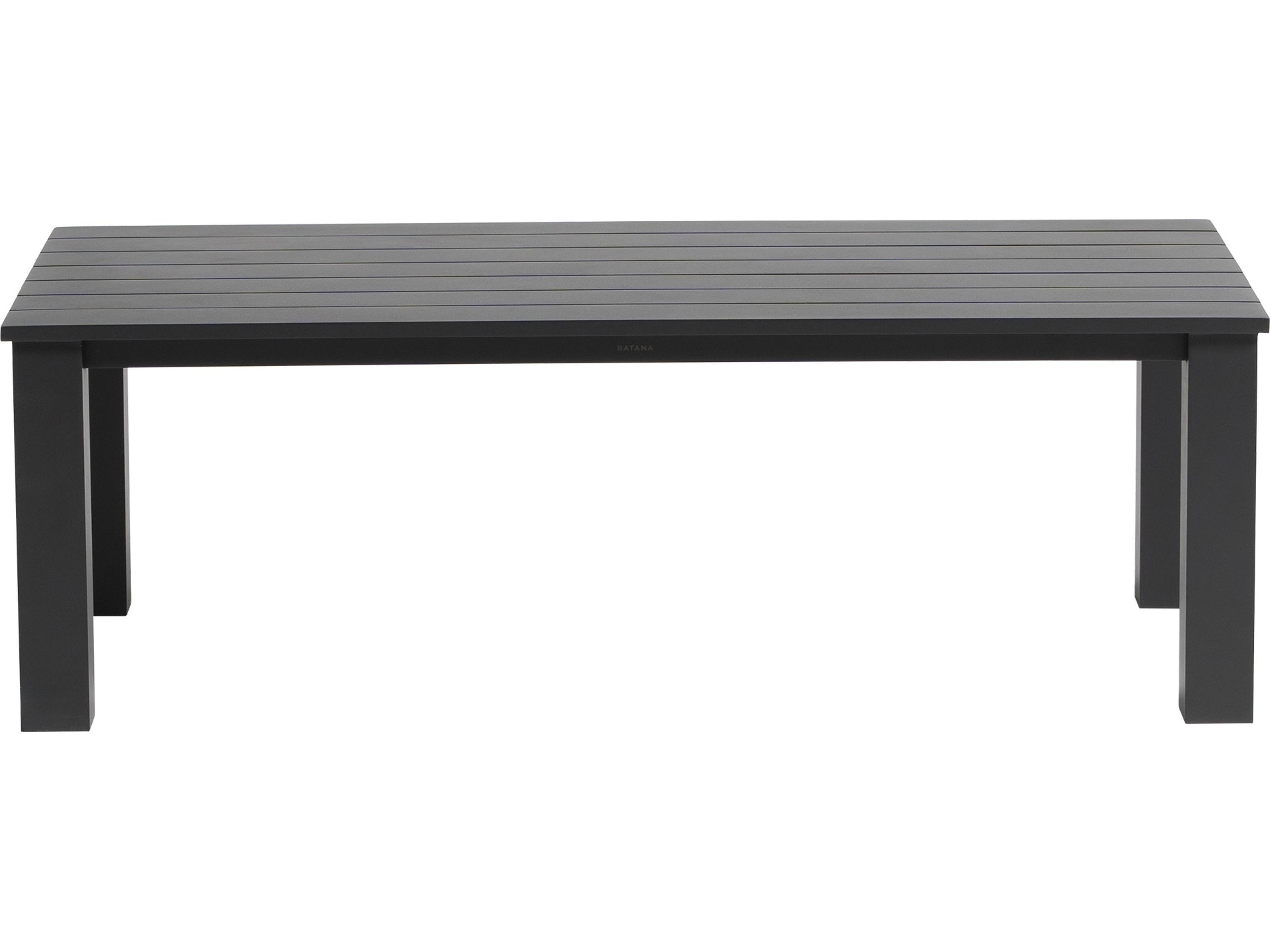 Ratana Vienna Aluminum Rectangular Coffee Table