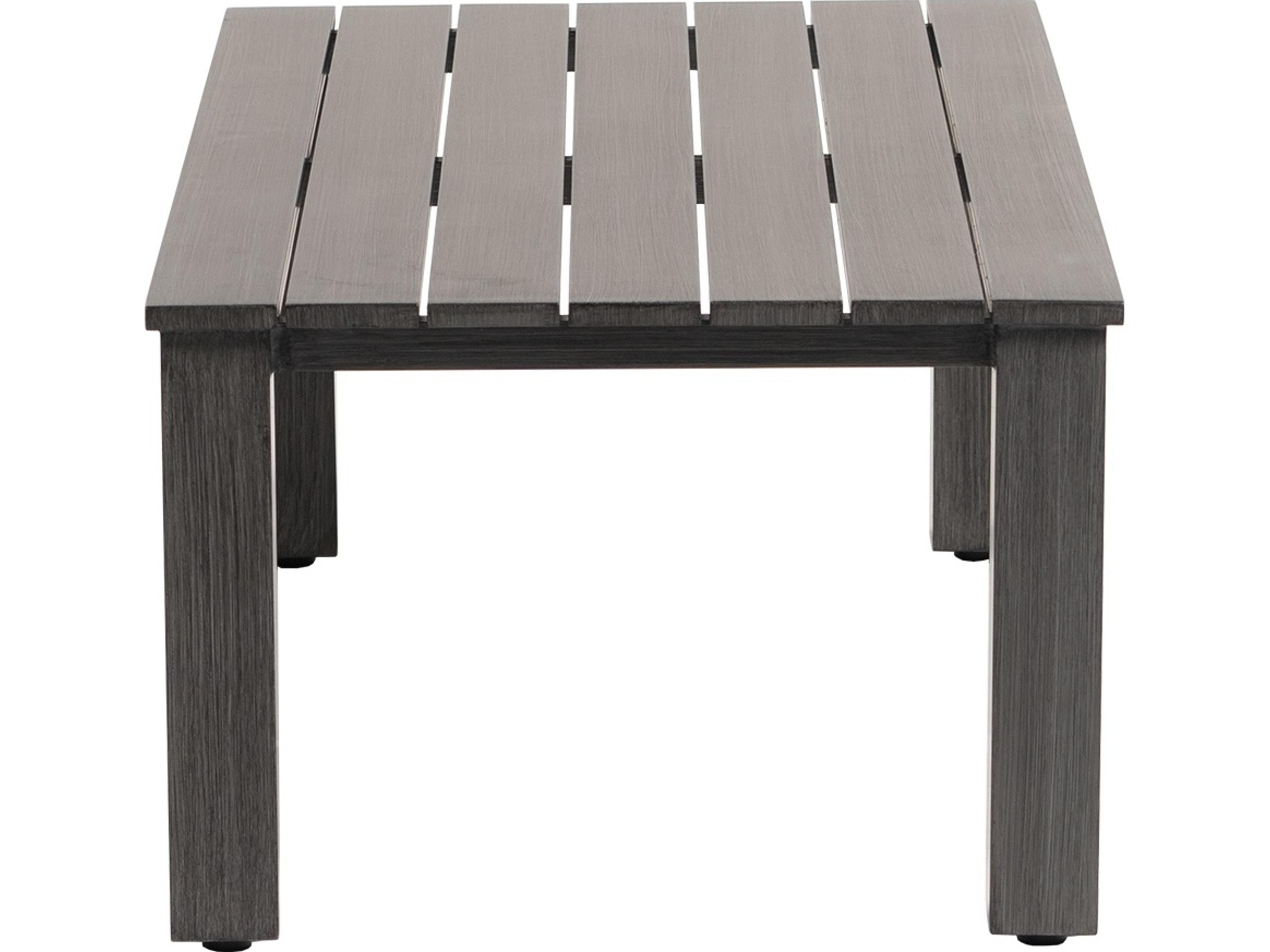 Ratana Mission Hill Aluminum Rectangular Coffee Table