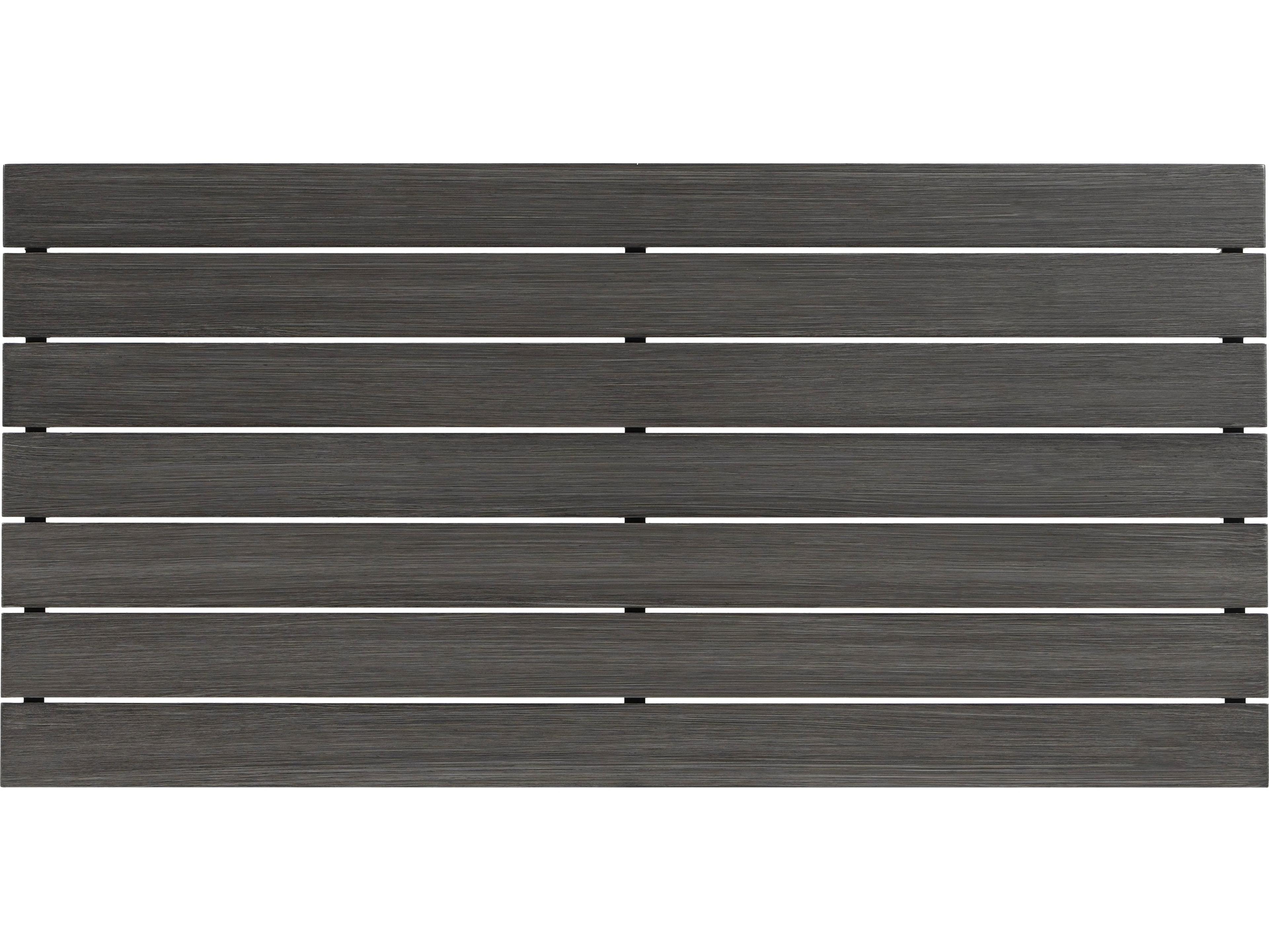 Ratana Mission Hill Aluminum Rectangular Coffee Table