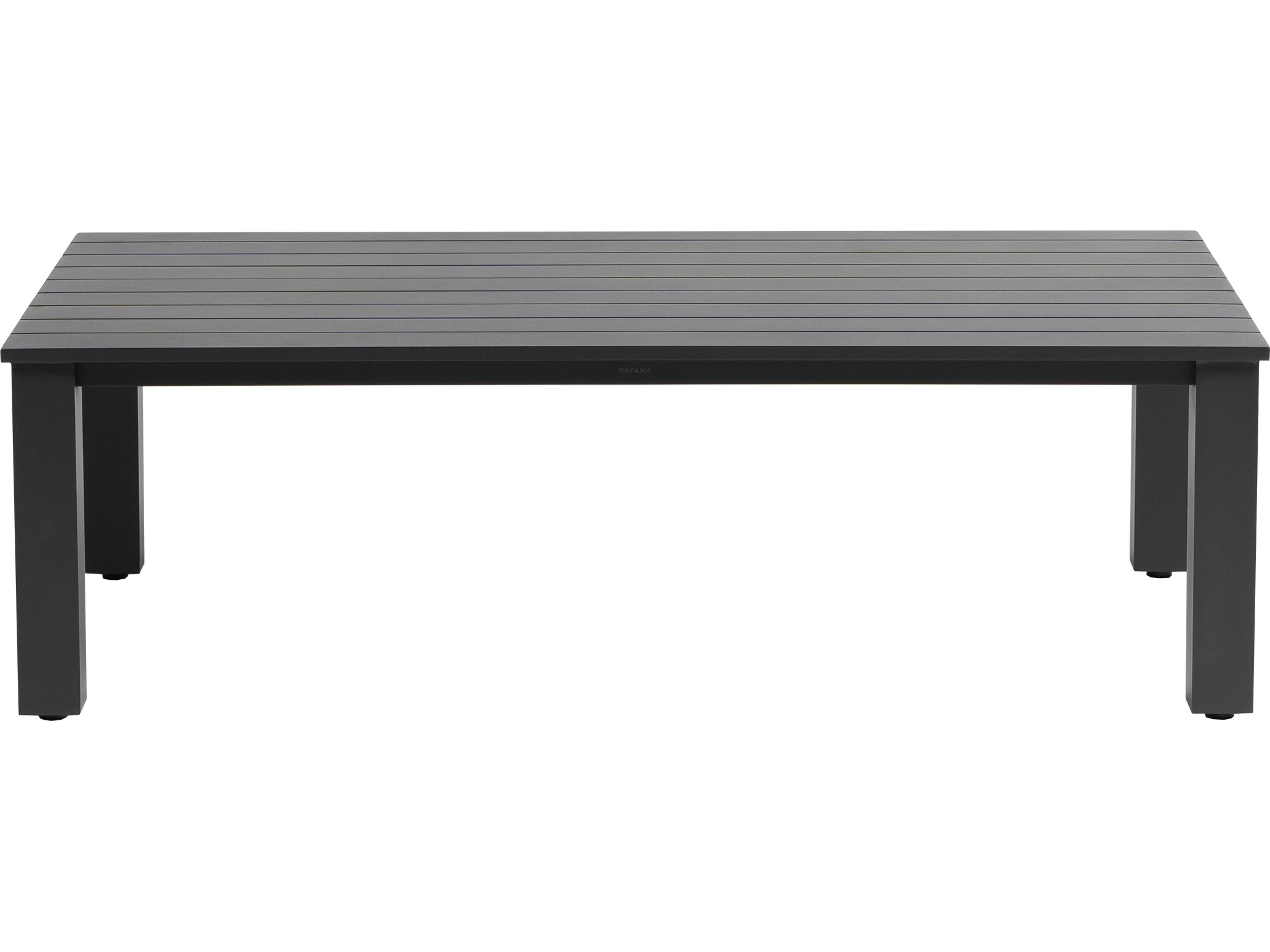 Ratana Vienna Aluminum Rectangular Coffee Table