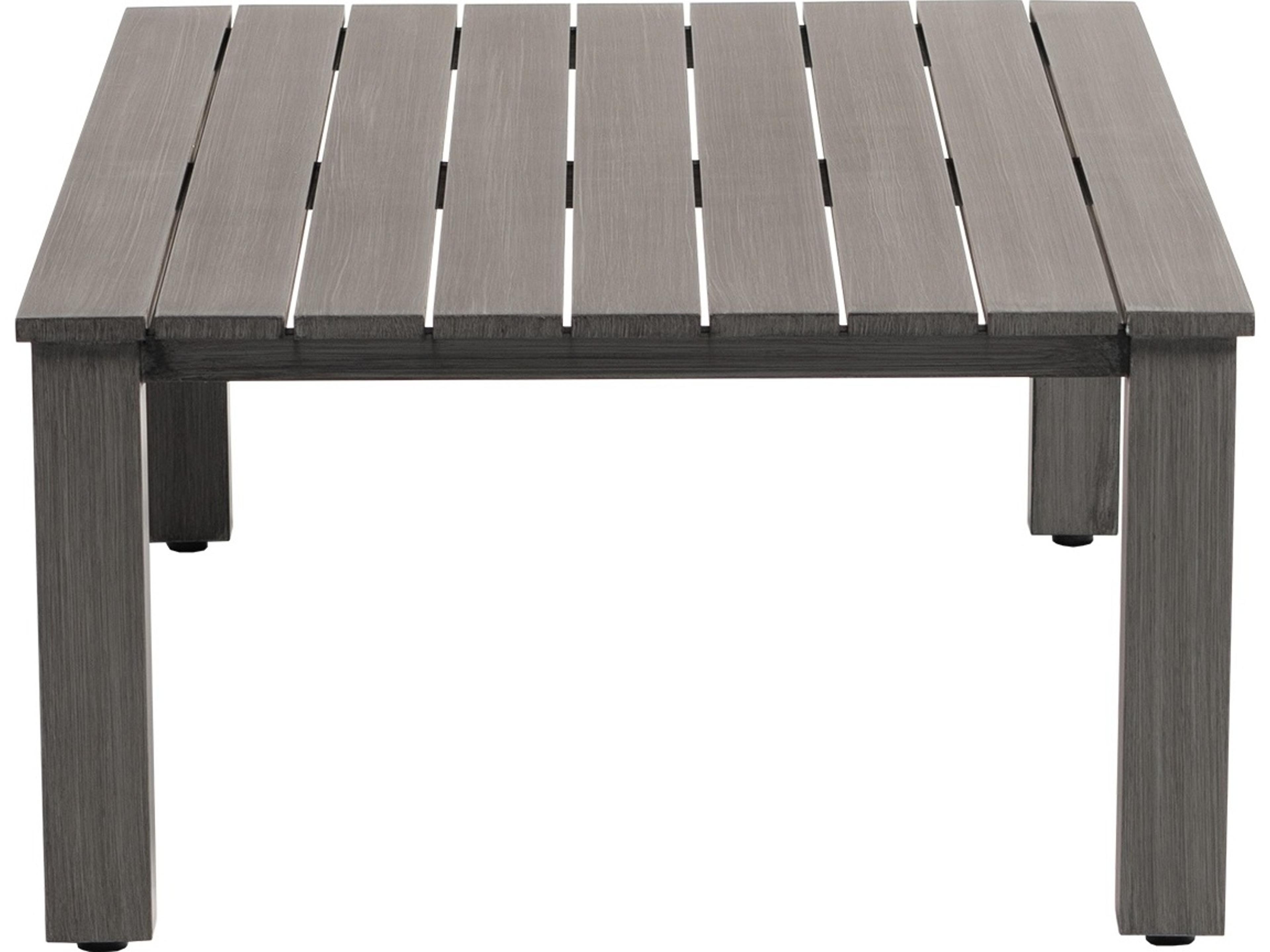 Ratana Mission Hill Aluminum Rectangular Coffee Table