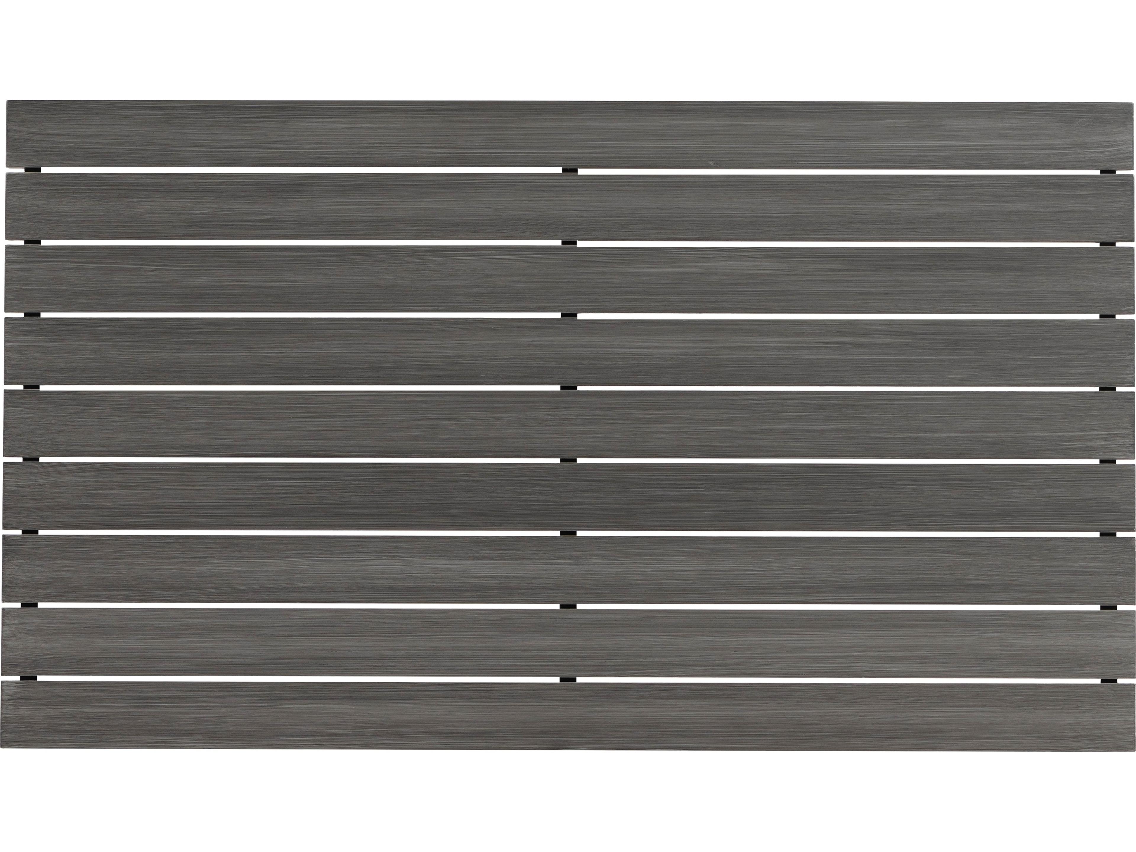 Ratana Mission Hill Aluminum Rectangular Coffee Table