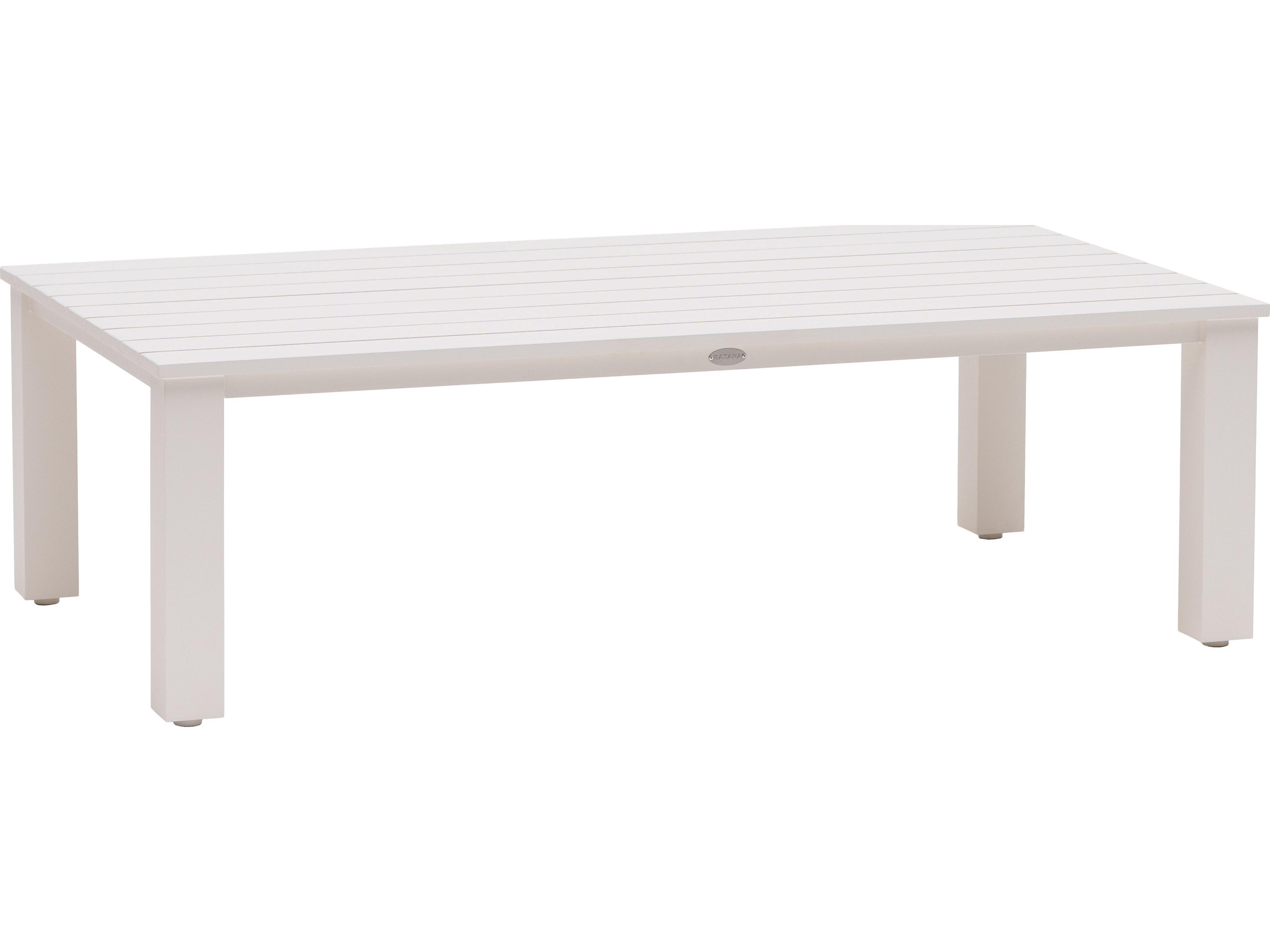 Ratana Sunbury Tables Aluminum Rectangular Coffee Table