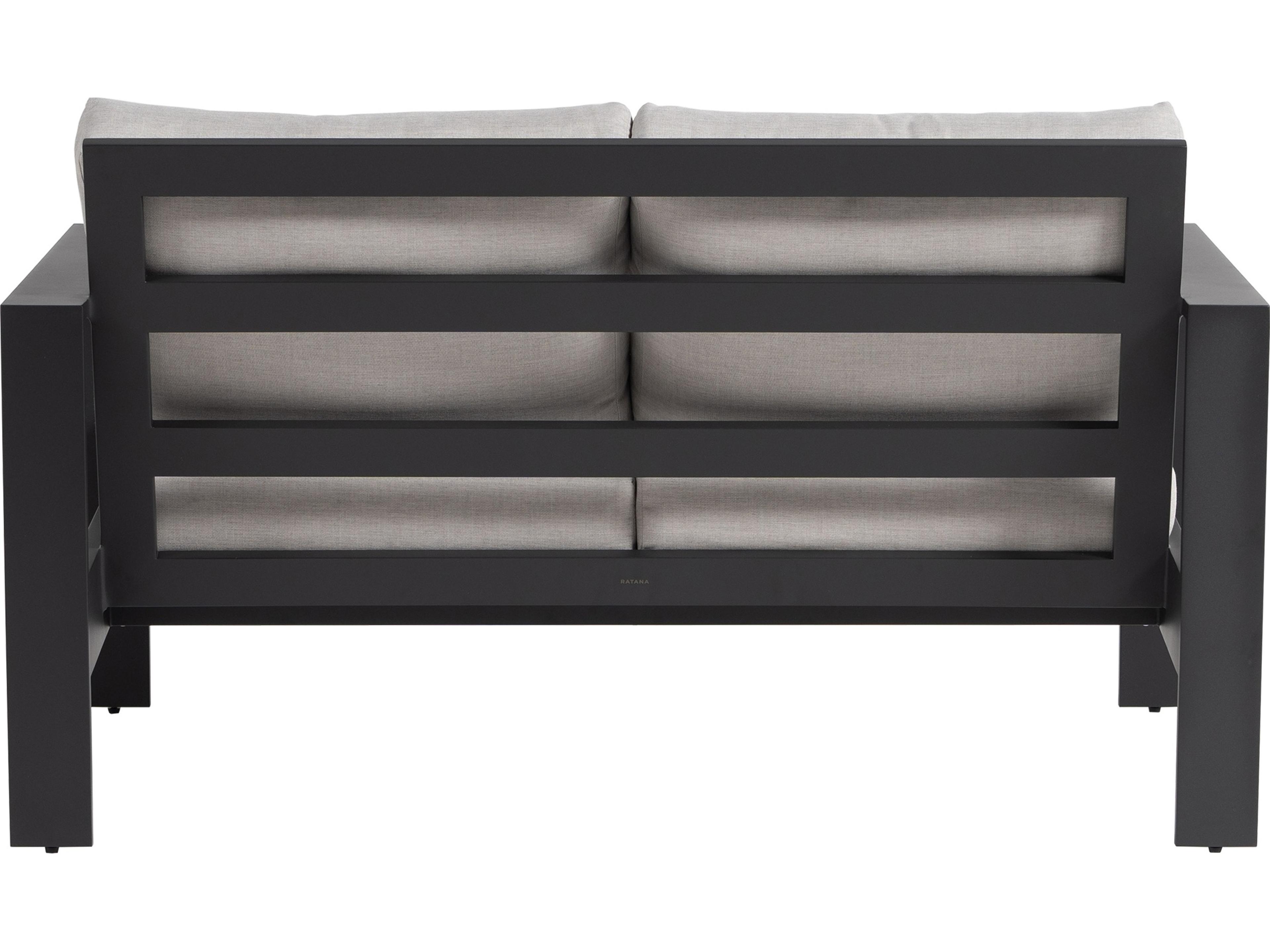 Ratana Vienna Aluminum Cushion Loveseat