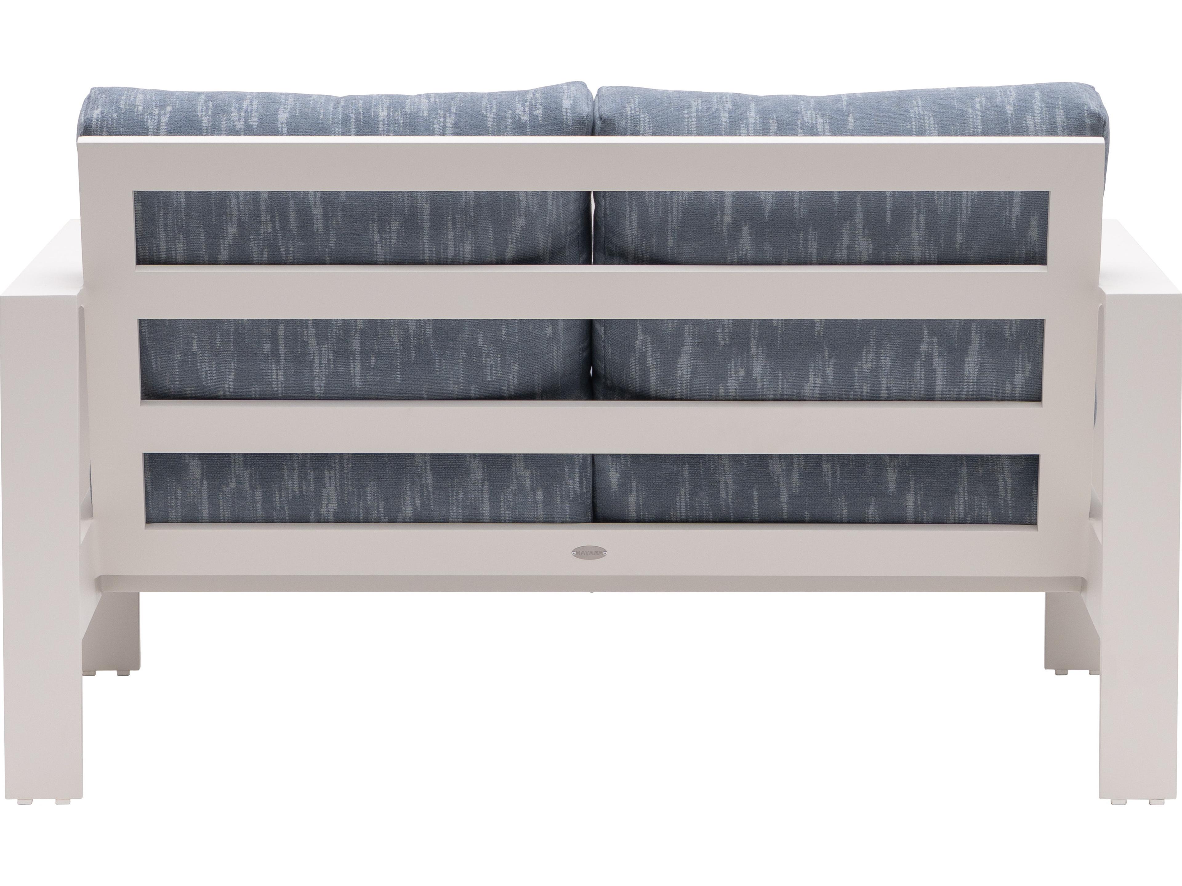 Ratana Vienna Aluminum Cushion Loveseat