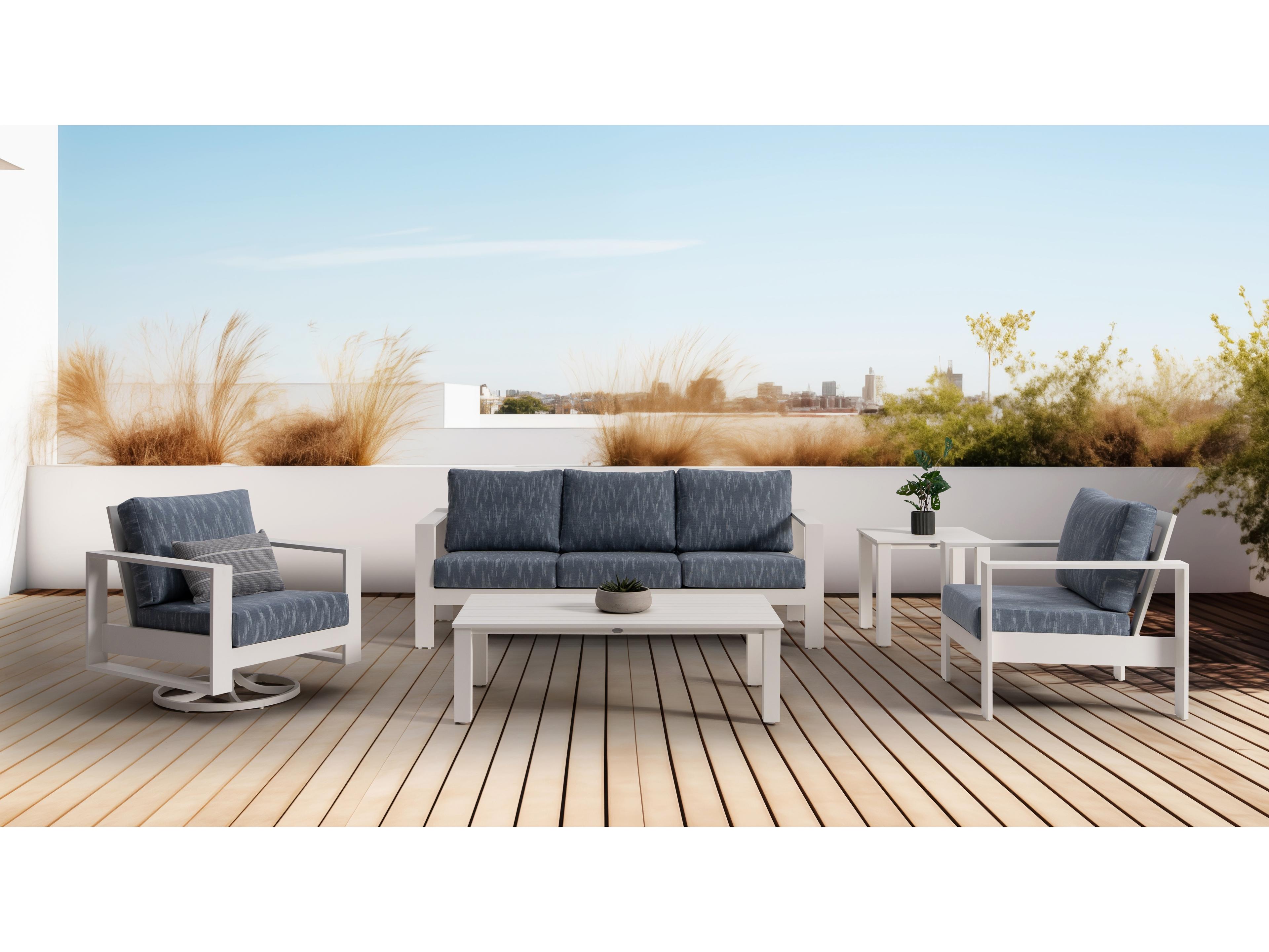 Ratana Vienna Aluminum Cushion Sofa