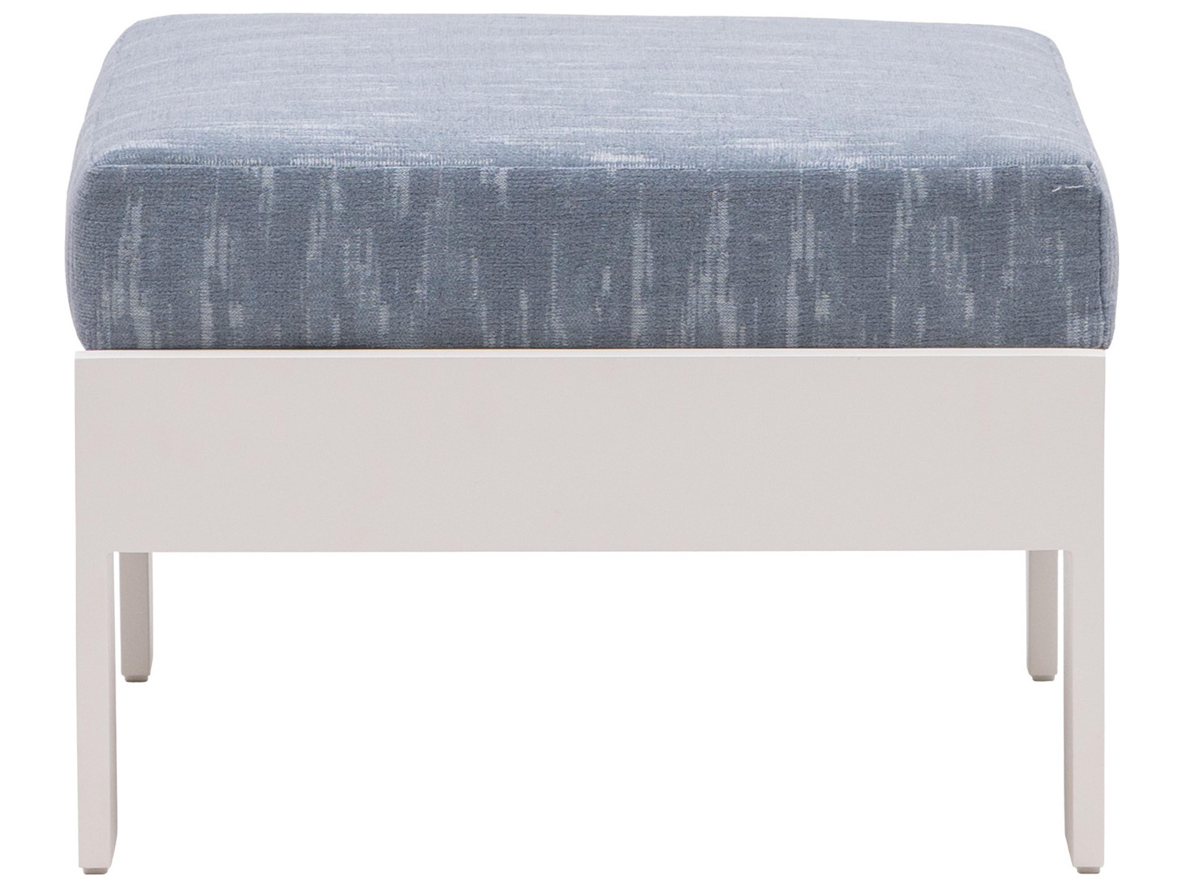 Ratana Vienna Aluminum Cushion Ottoman