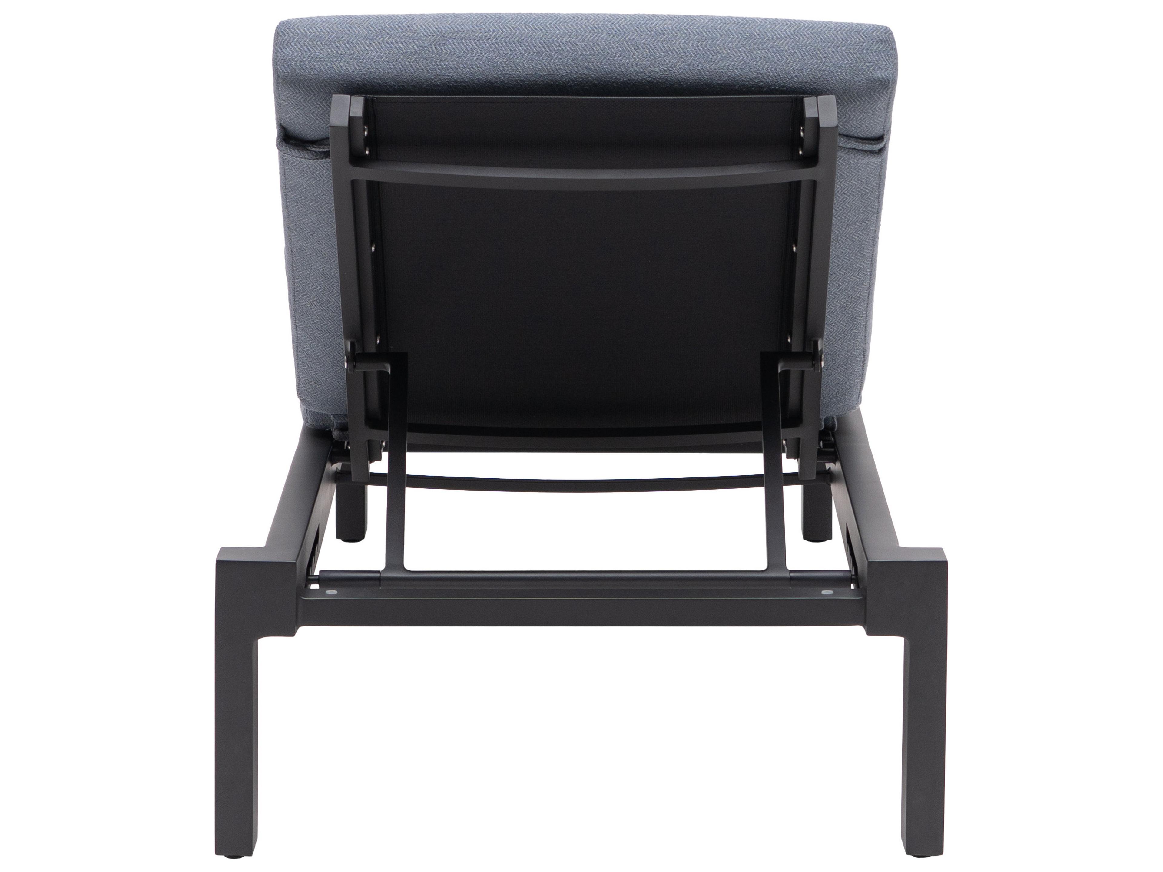 Ratana Vienna Div Aluminum Cushion Chaise Lounge