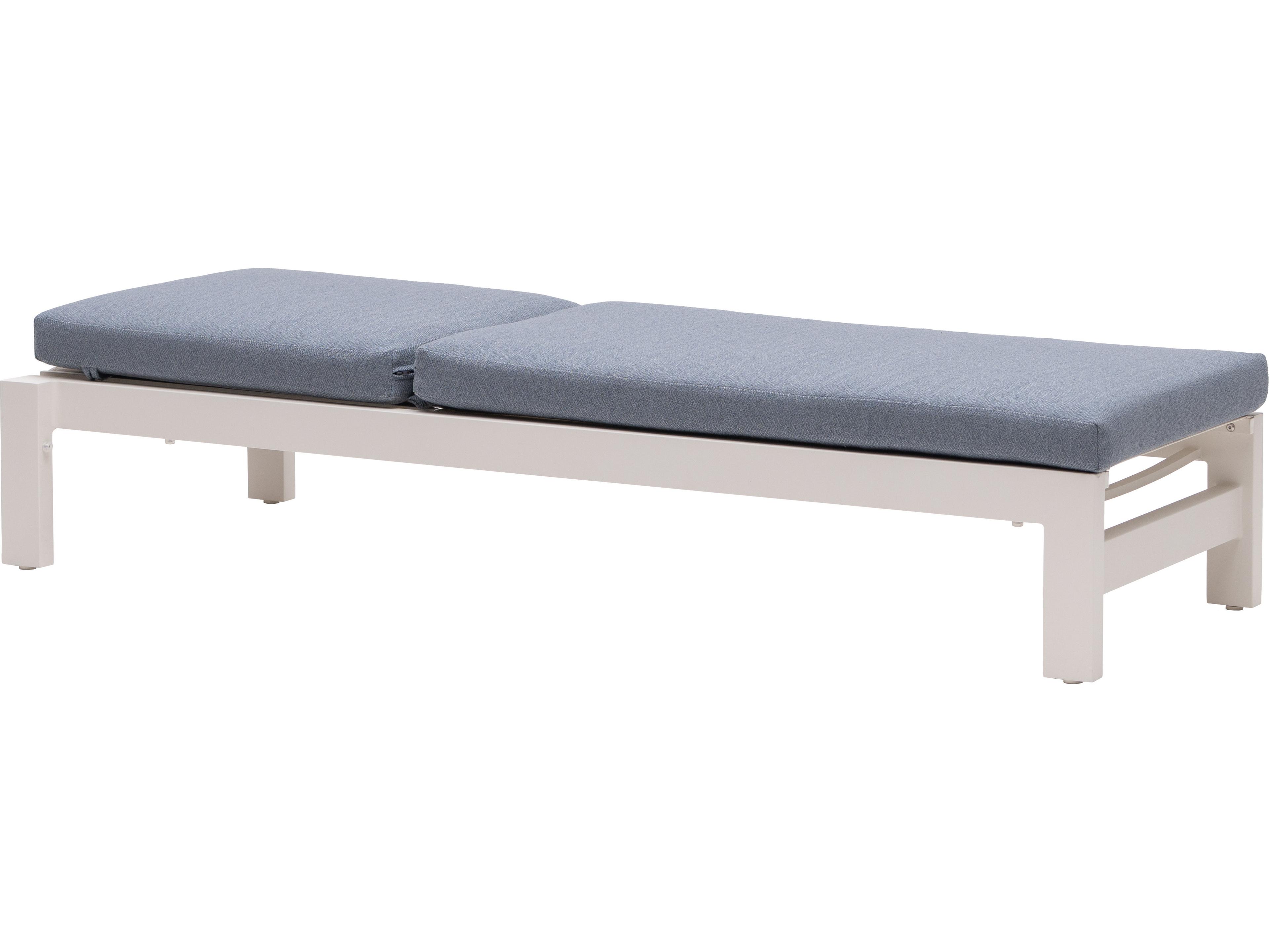 Ratana Vienna Aluminum Cushion Chaise Lounge