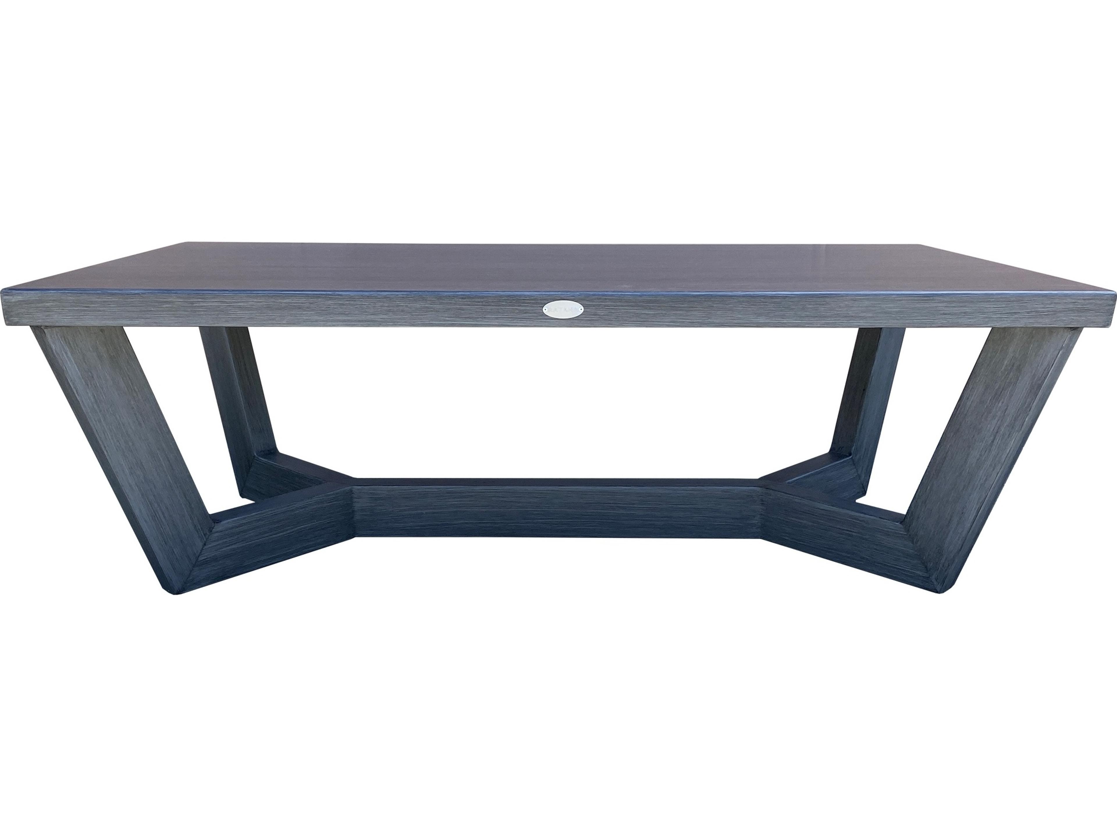 Ratana Oasis Aluminum Rectangular Coffee Table