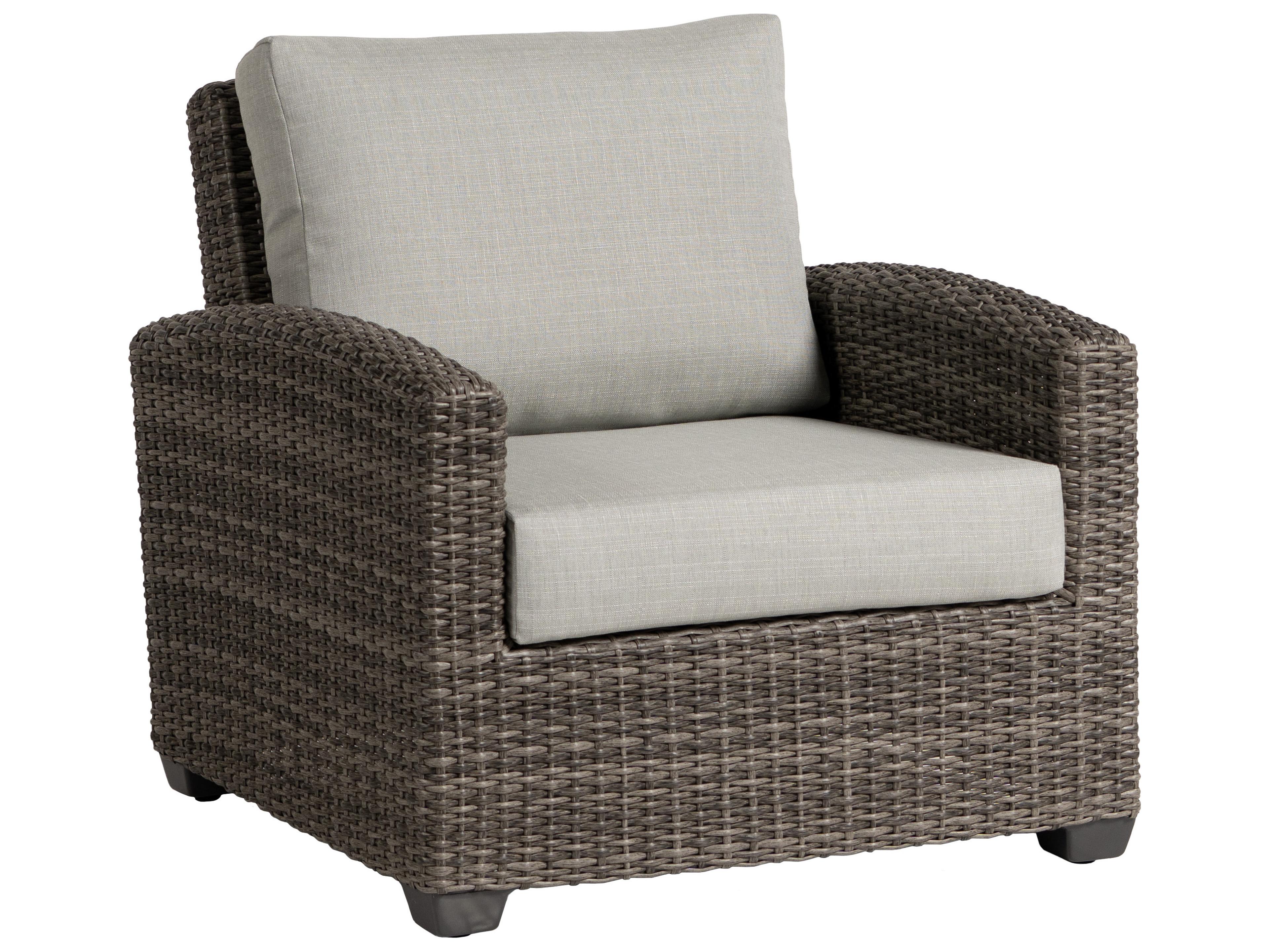 Coral Gables Aluminum Wicker Lounge Chair