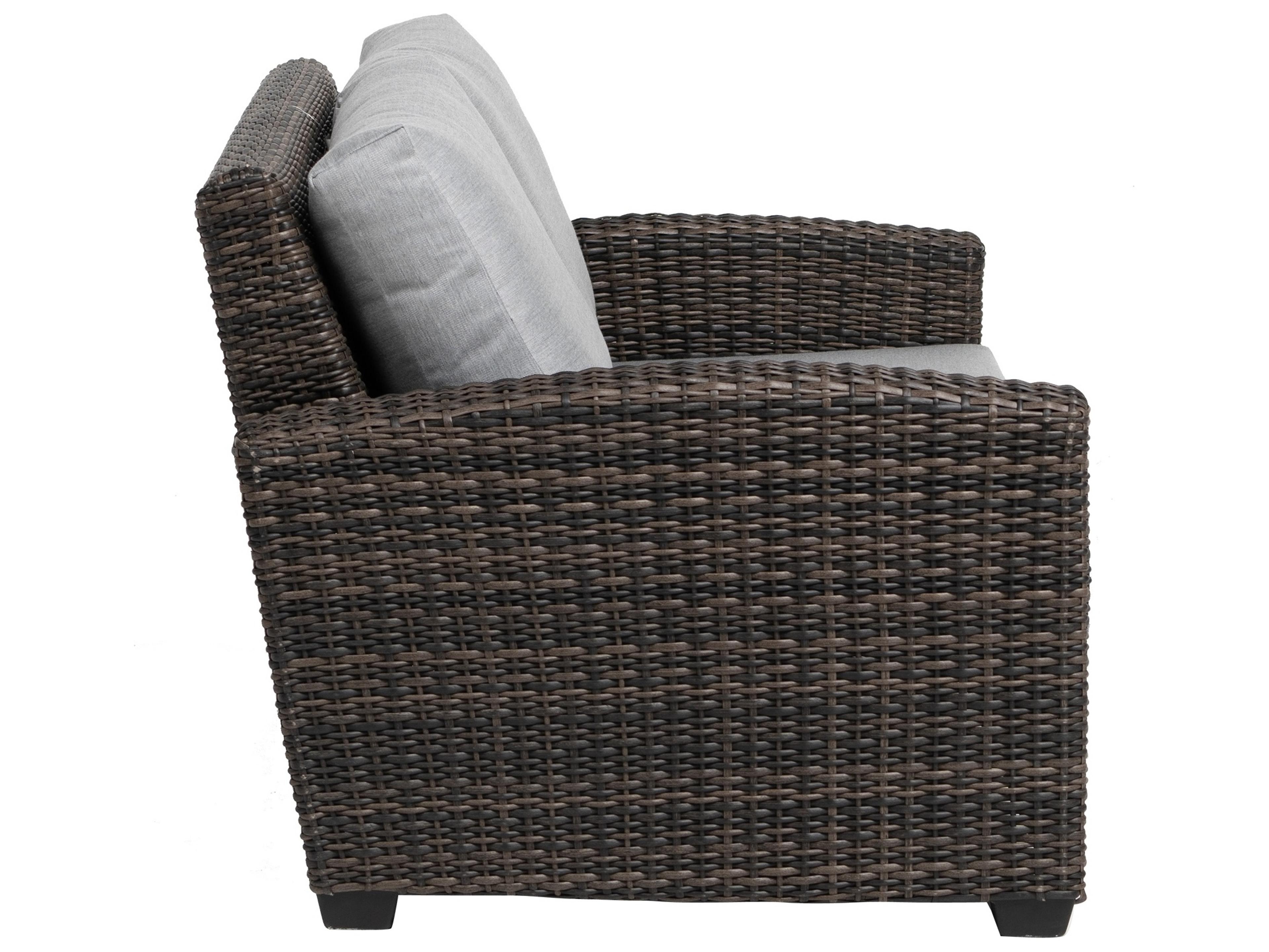 Ratana Coral Gables Aluminum Cushion Loveseat