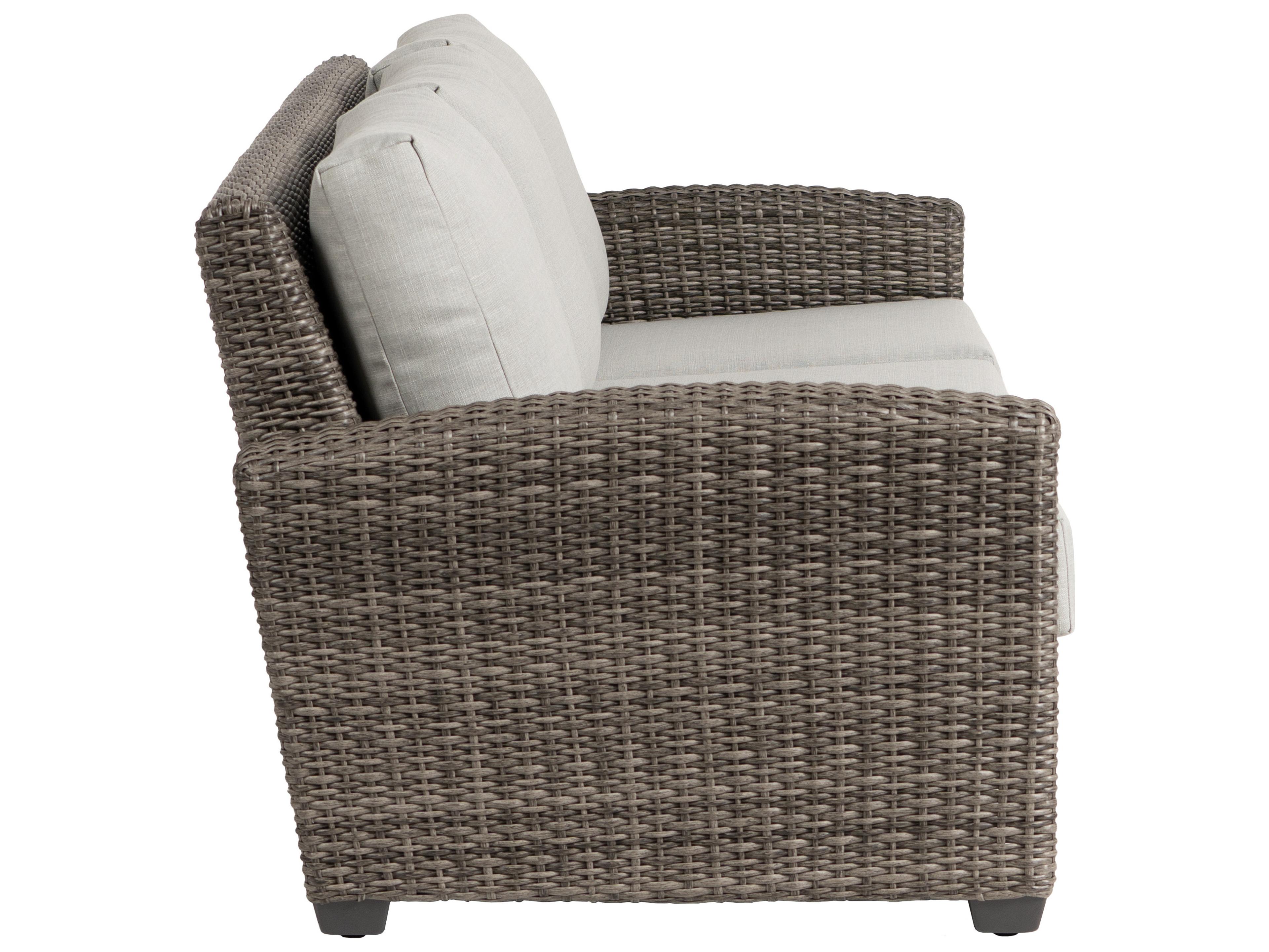 Ratana Coral Gables Aluminum Wicker Sofa