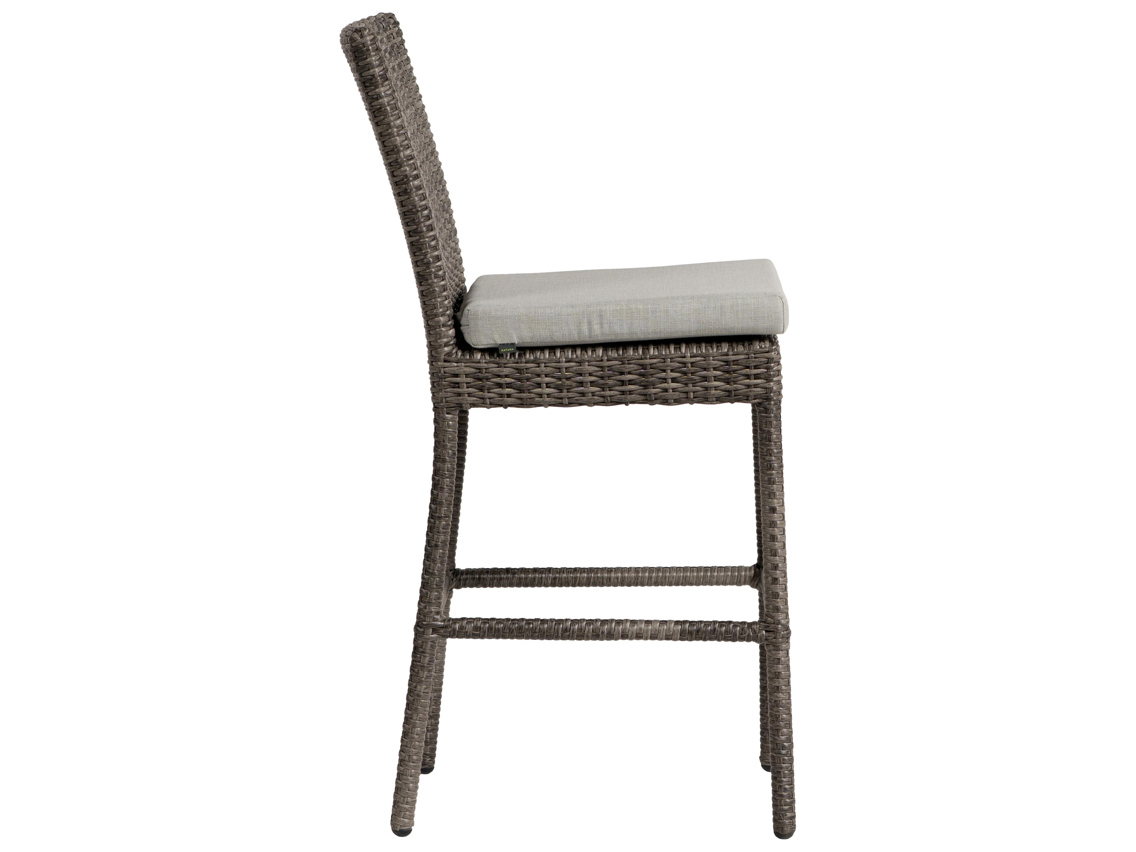 Ratana Coral Gables Aluminum Cushion Bar Stool