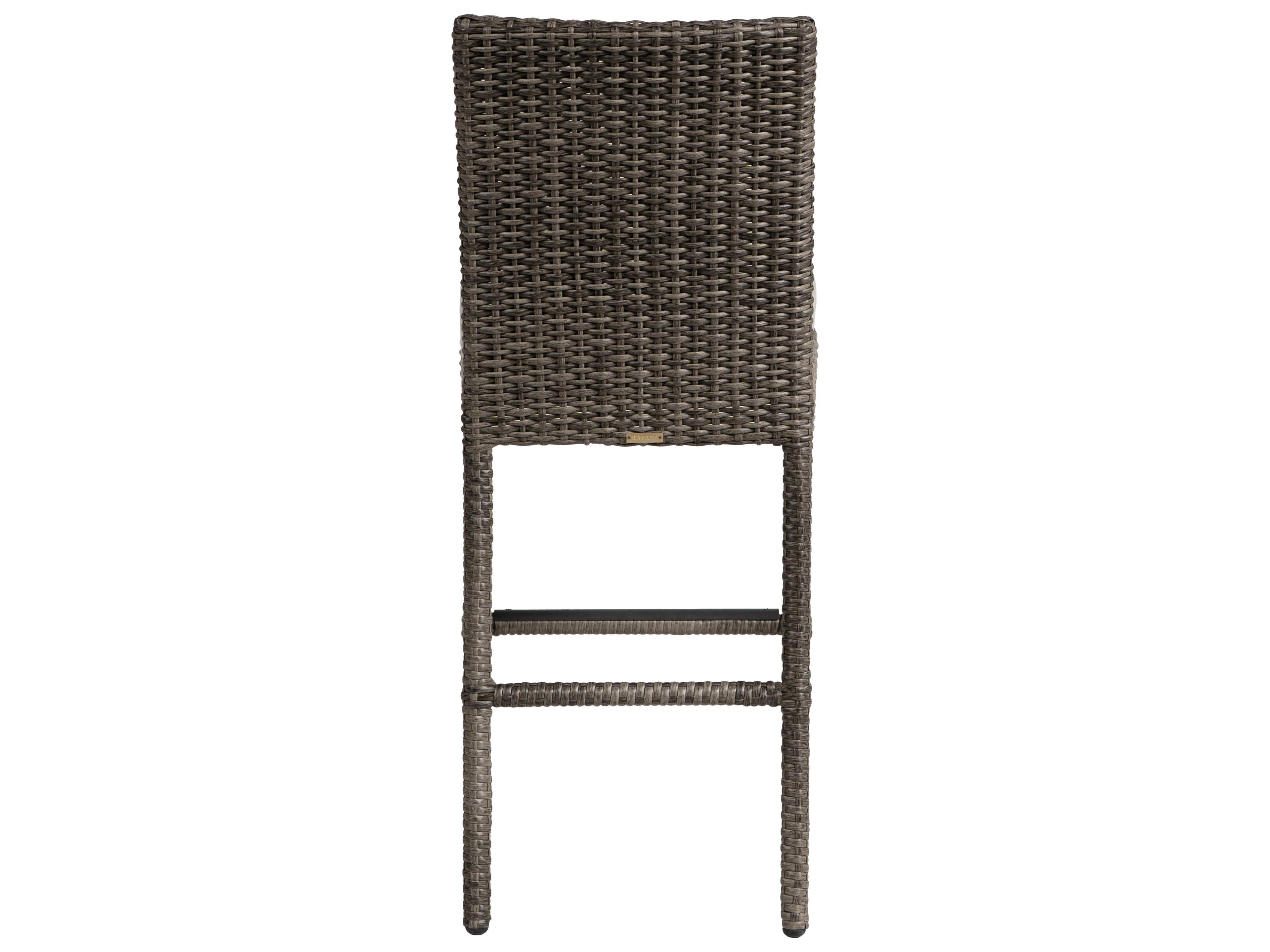 Ratana Coral Gables Aluminum Cushion Bar Stool