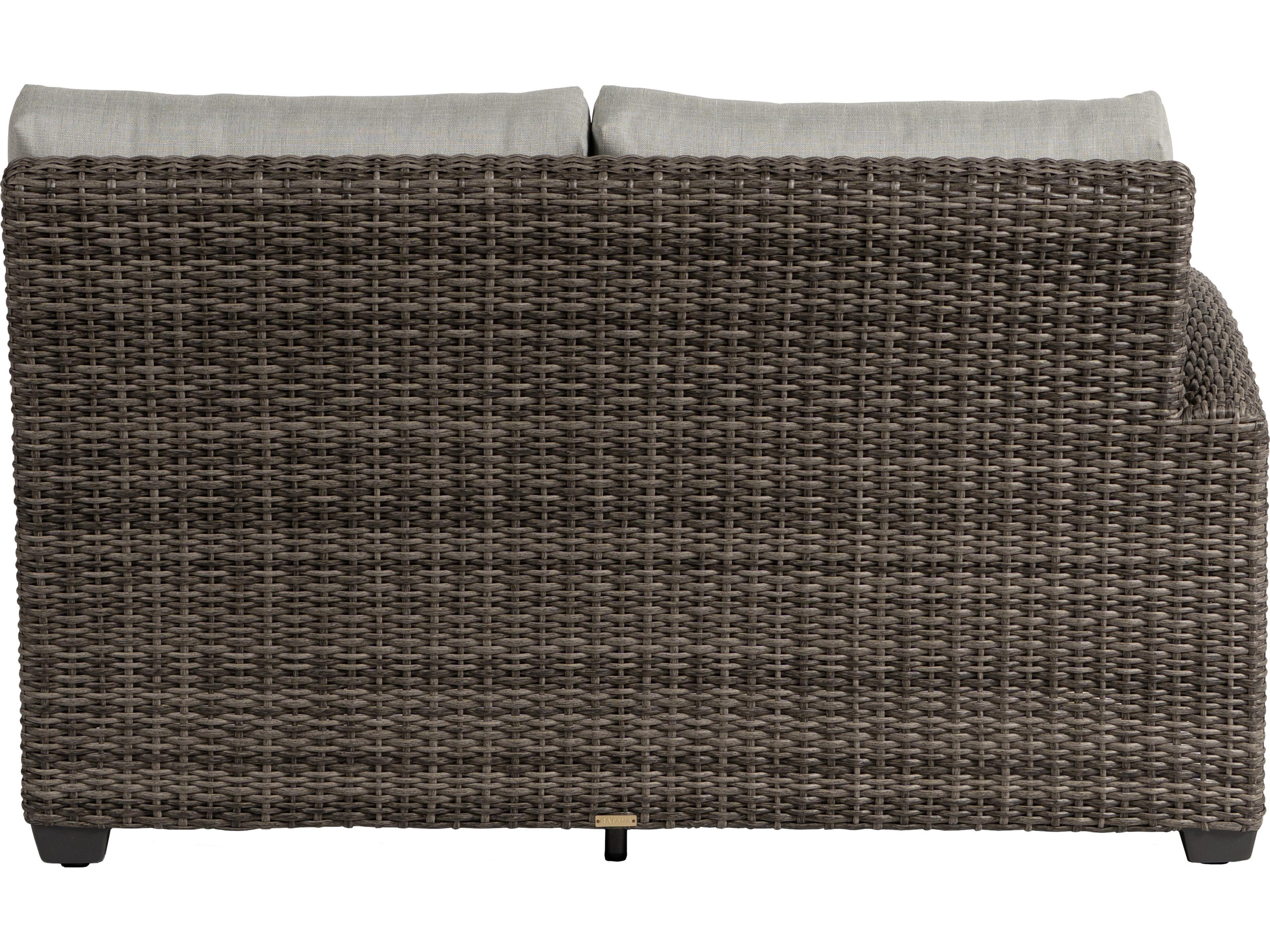 Ratana Coral Gables Aluminum Wicker Lounge Chair