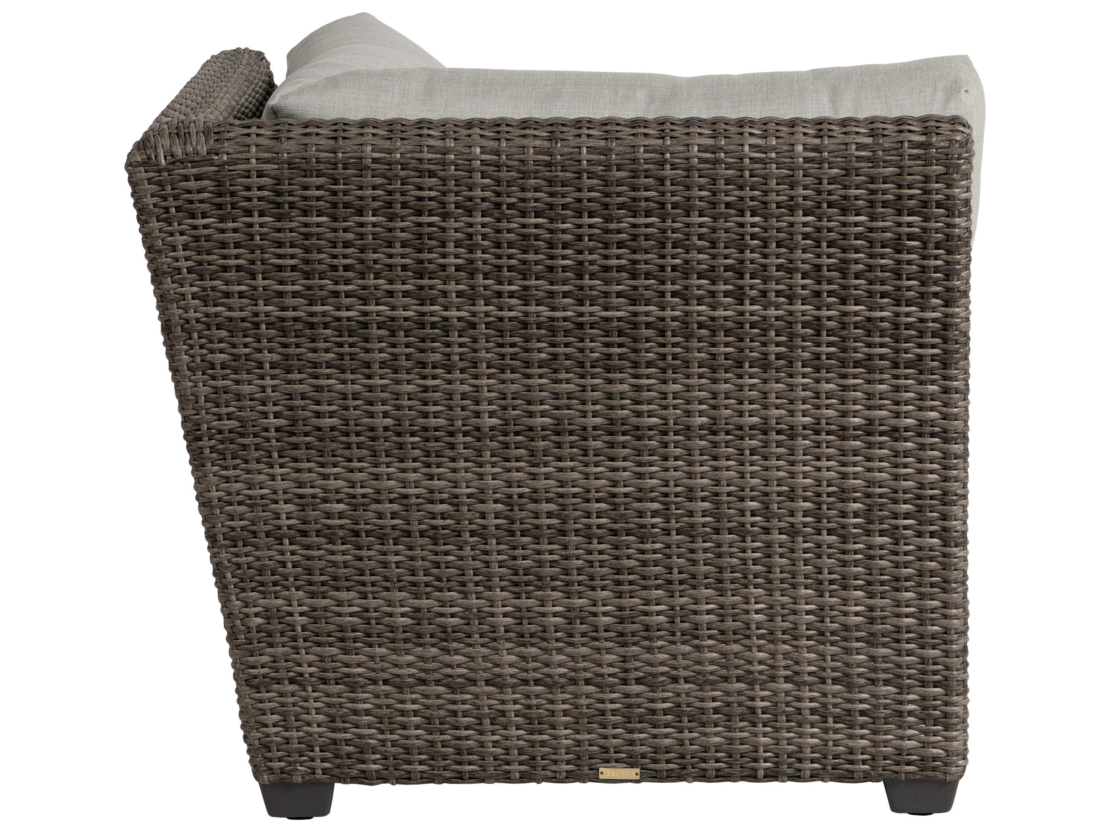 Ratana Coral Gables Aluminum Wicker Lounge Chair