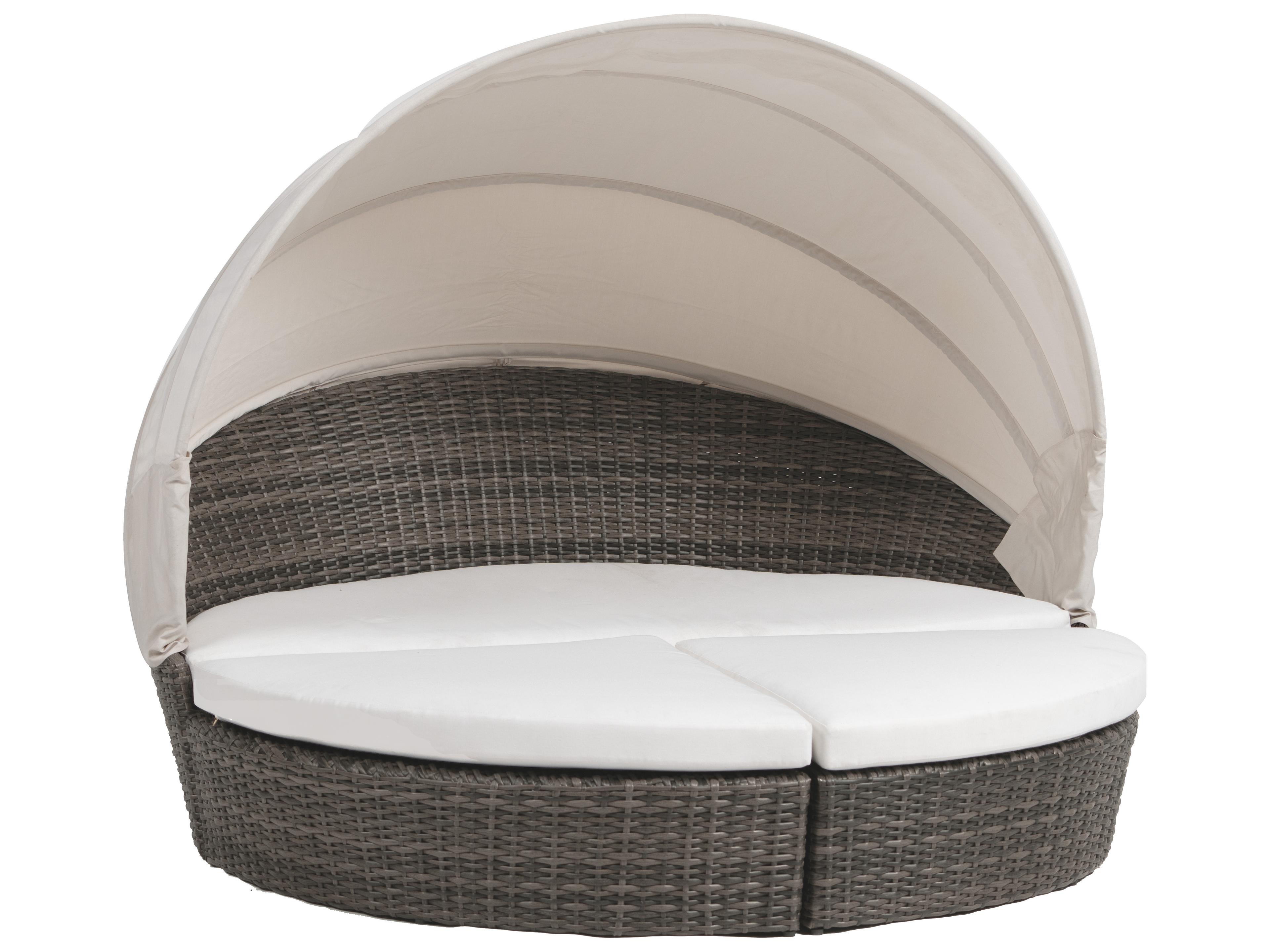 Ratana Coral Gables Aluminum Wicker Lounge Bed