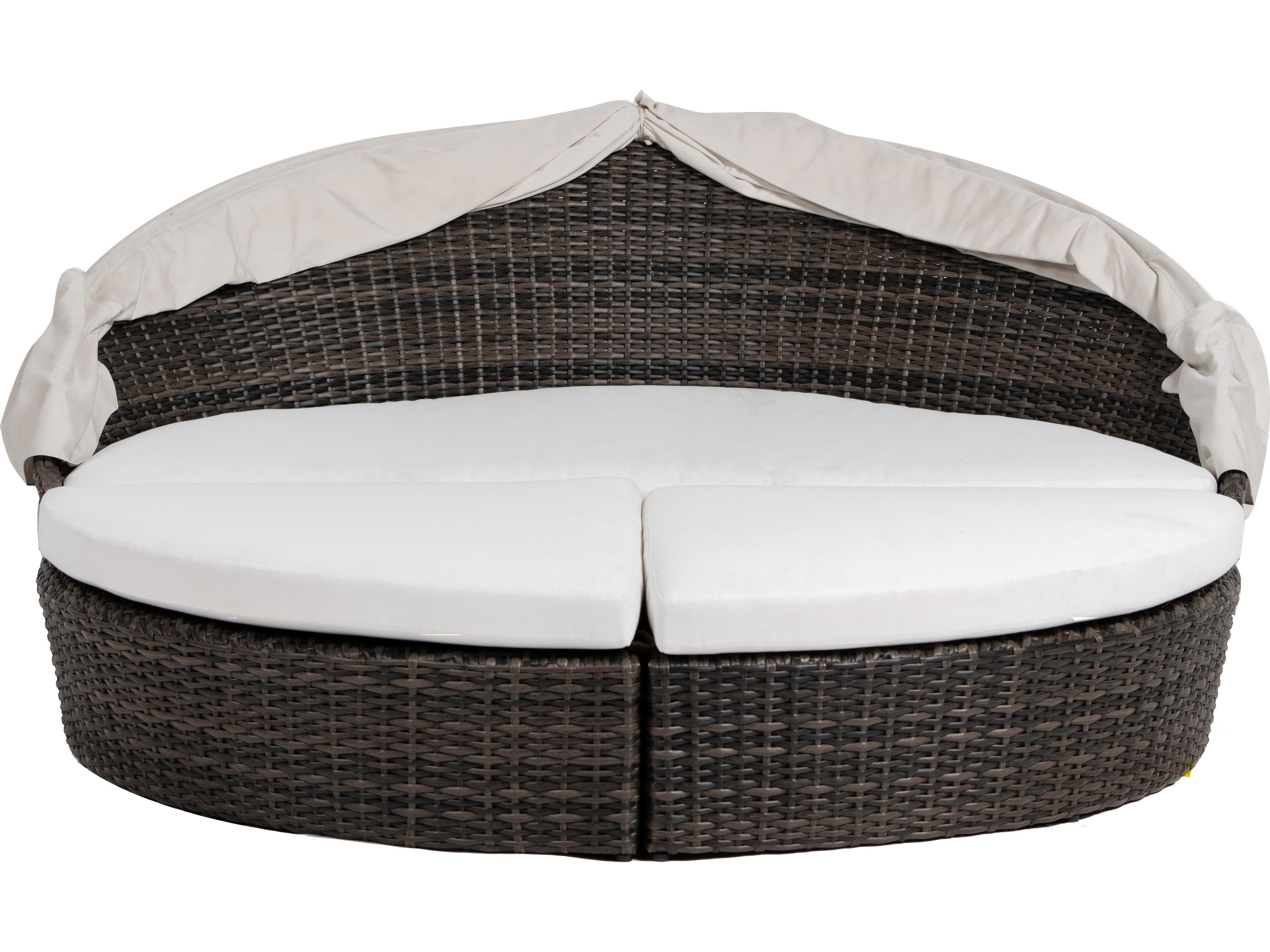 Ratana Coral Gables Aluminum Wicker Lounge Bed