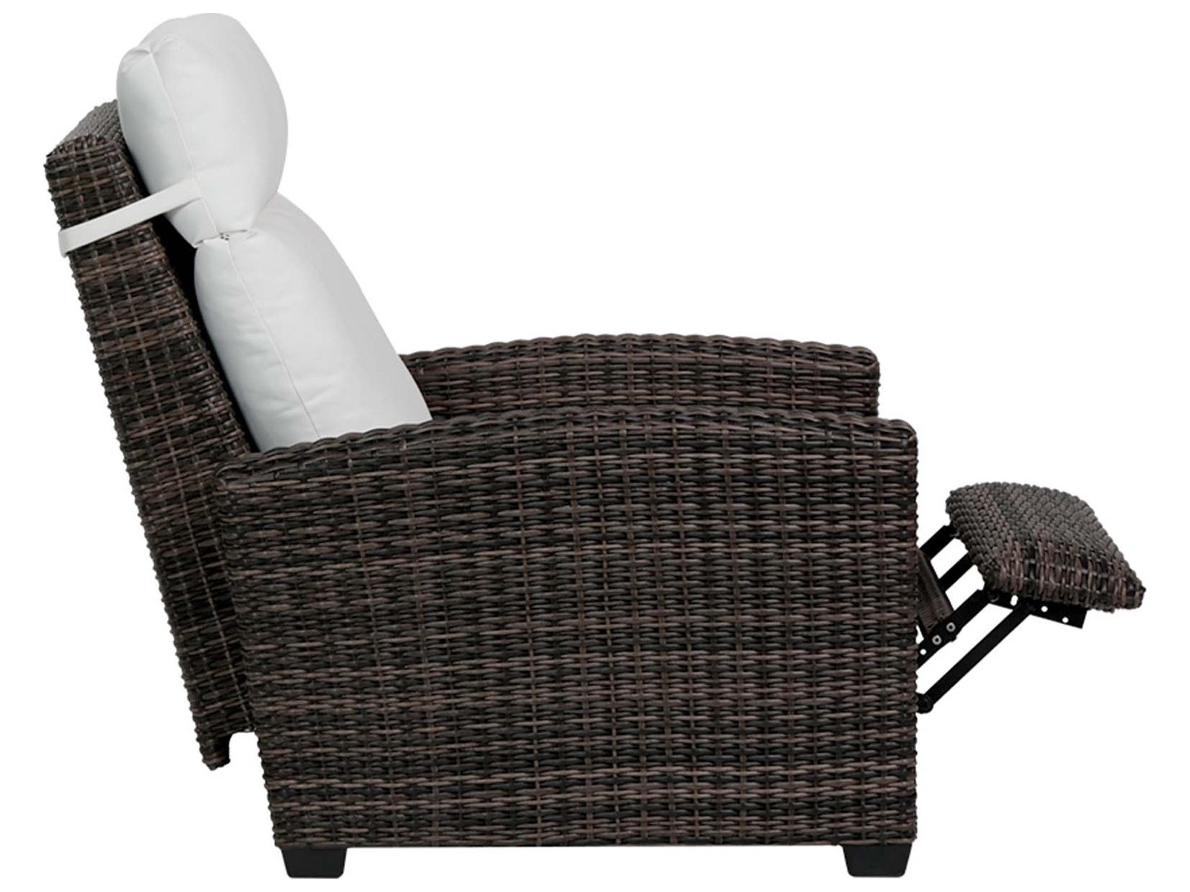 Ratana Coral Gables Aluminum Wicker Lounge Chair