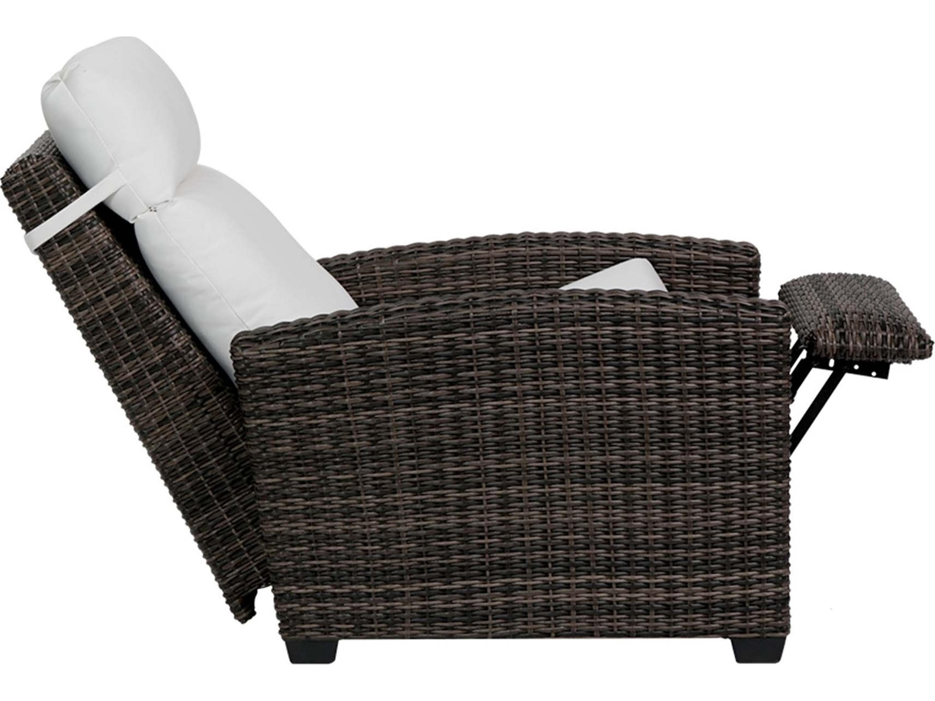 Ratana Coral Gables Aluminum Wicker Lounge Chair