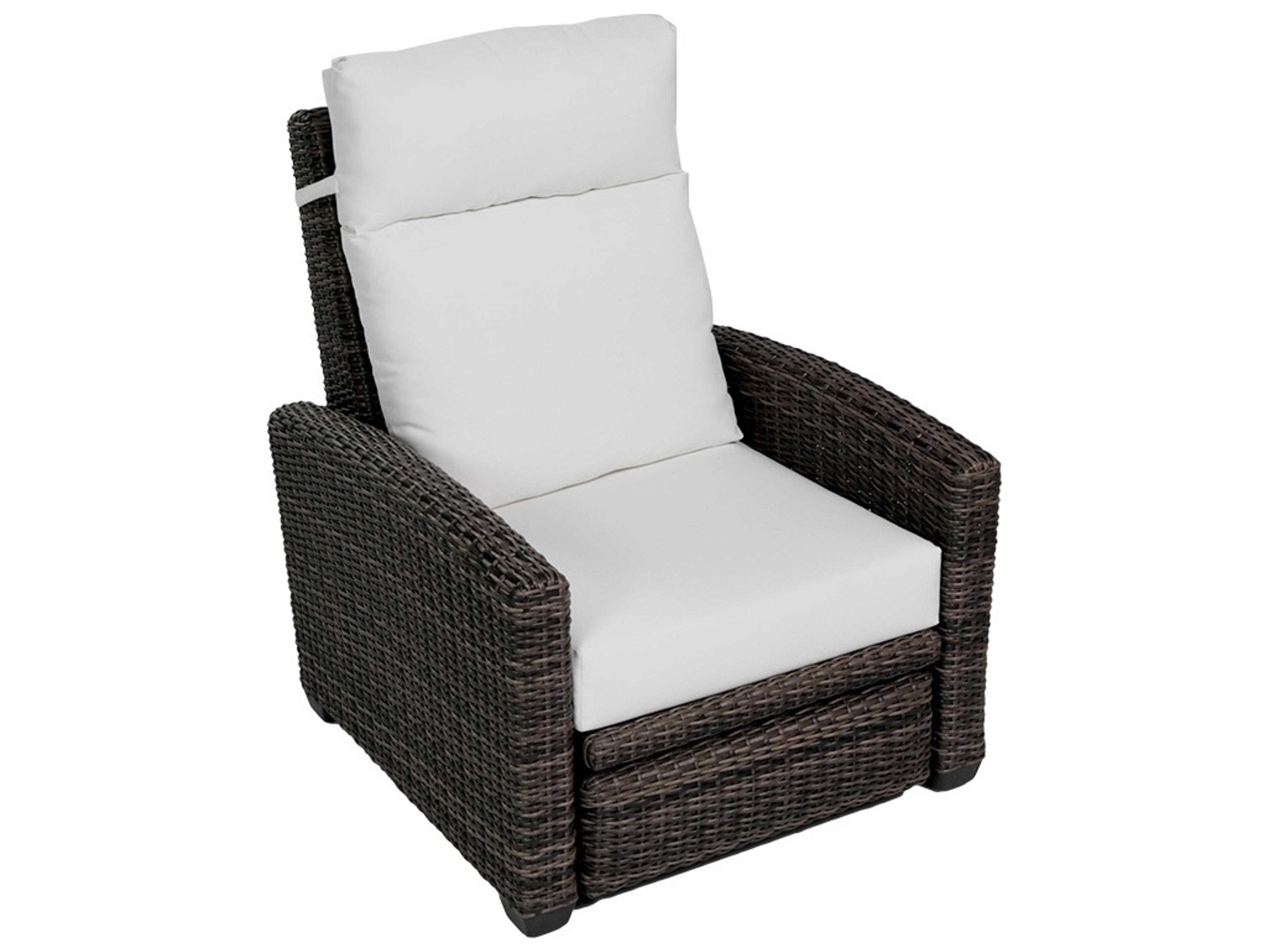 Ratana Coral Gables Aluminum Wicker Lounge Chair