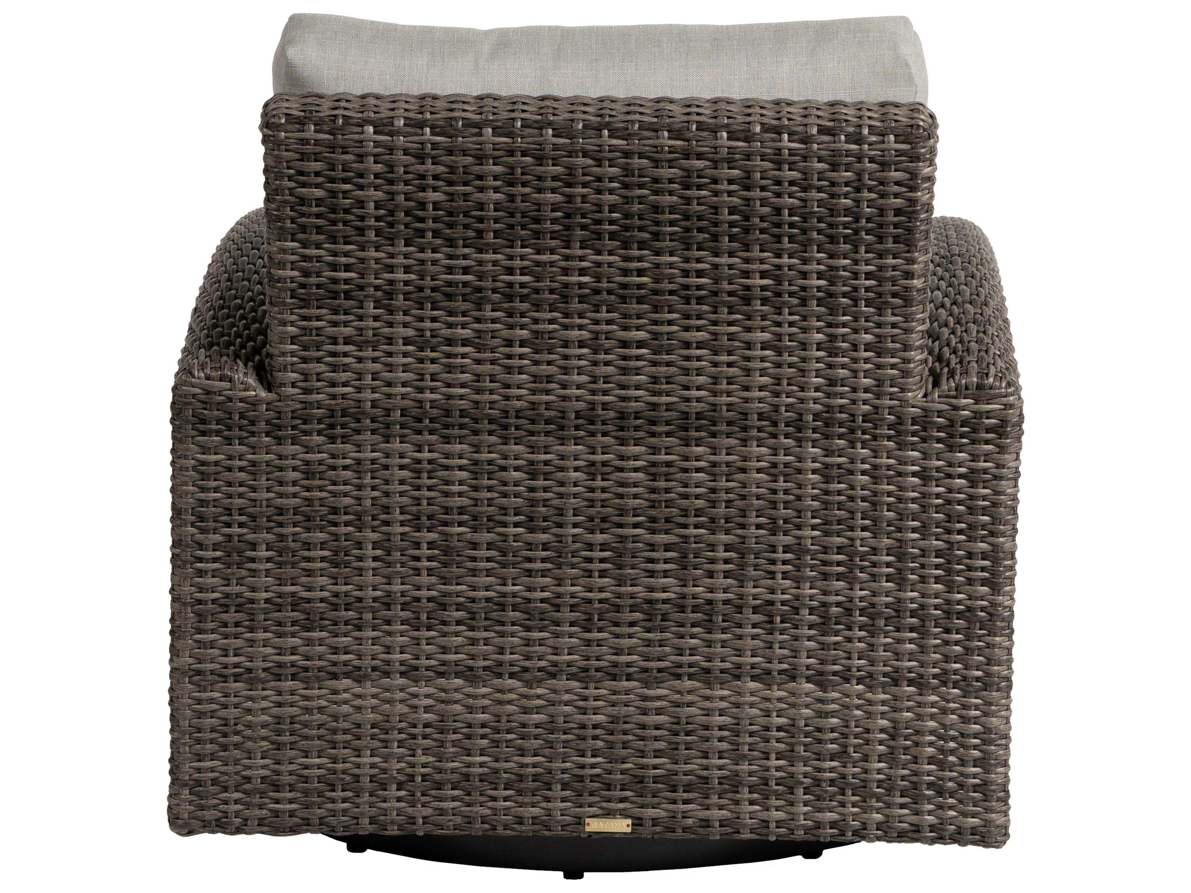 Ratana Coral Gables Aluminum Wicker Lounge Chair